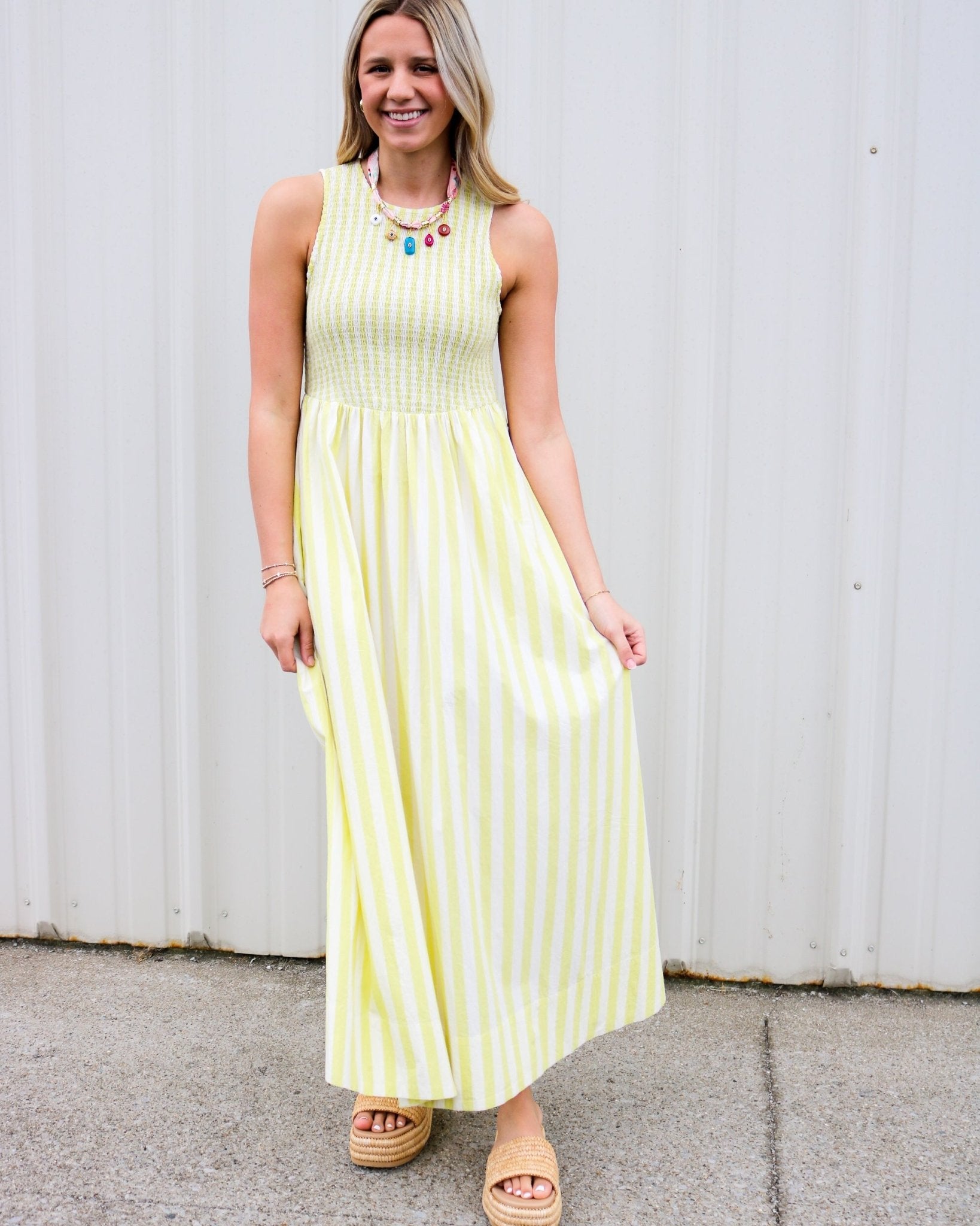 marine layer dress Women's Canyon Halter Dress | Desert Deco main image 0