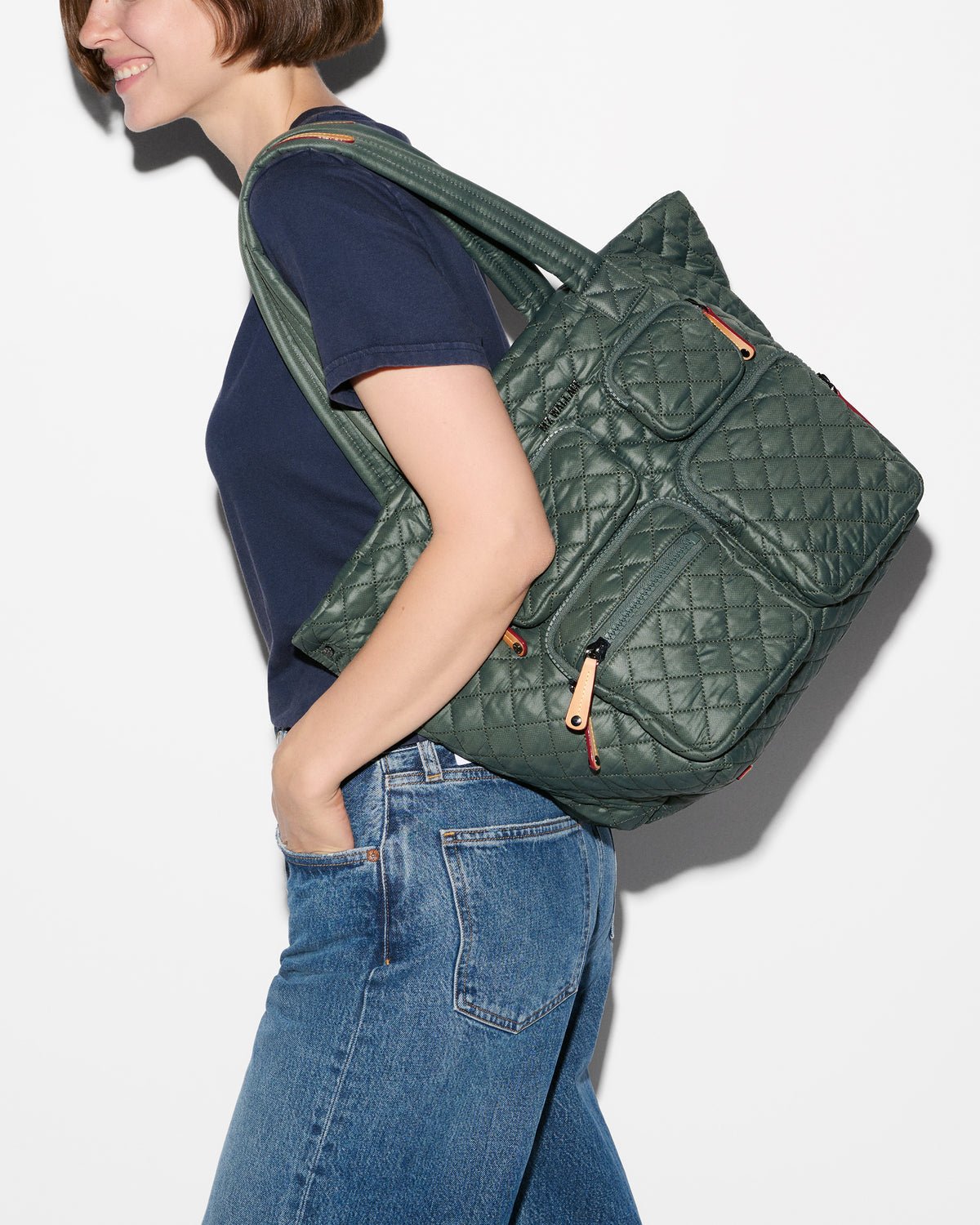 Medium Metro Travel Tote - Juniper - Olive You BoutiqueMZ WALLACE2318502088x2427