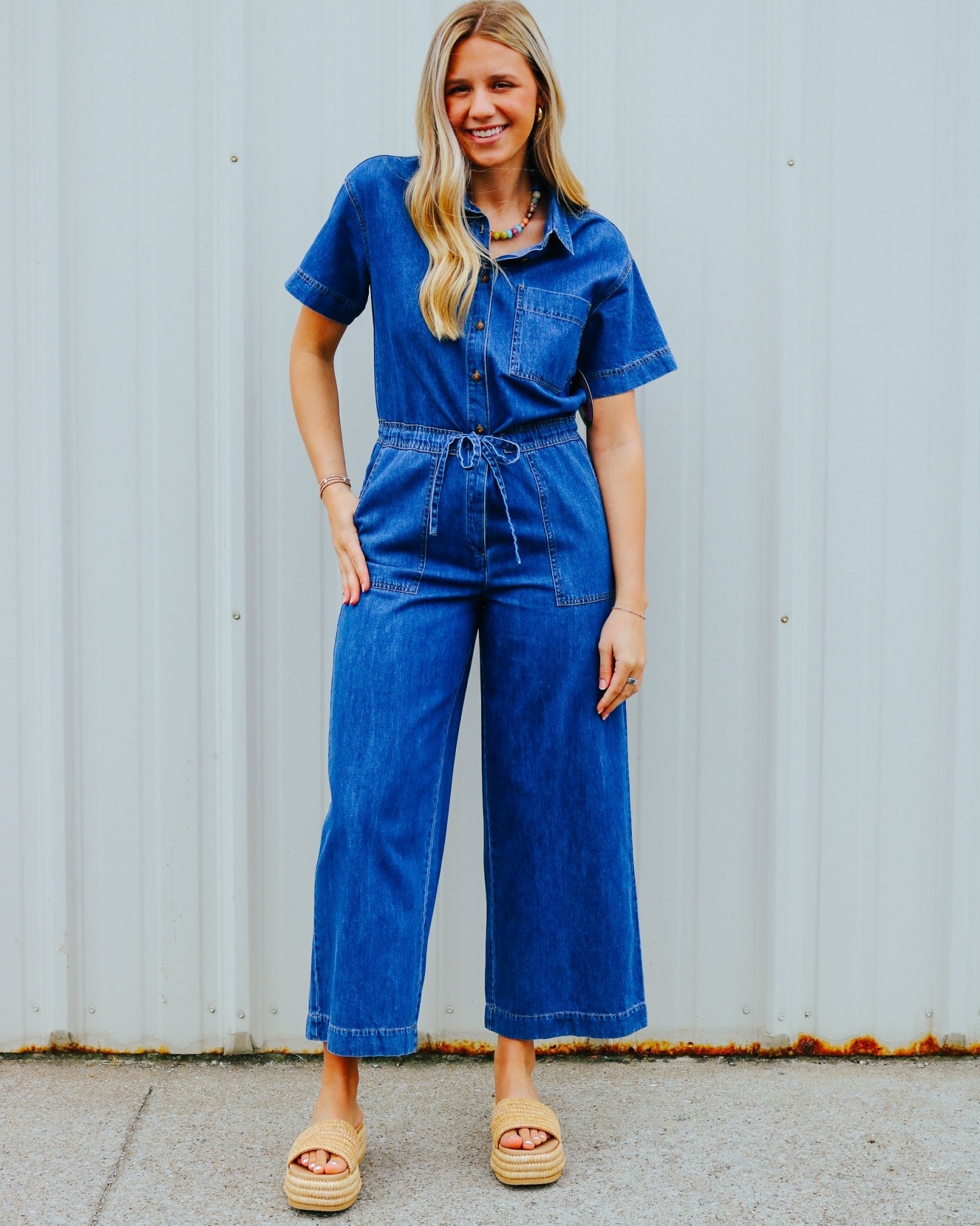 Elsie Denim Jumpsuit - Olive You BoutiqueZ SUPPLY230070ZP261116