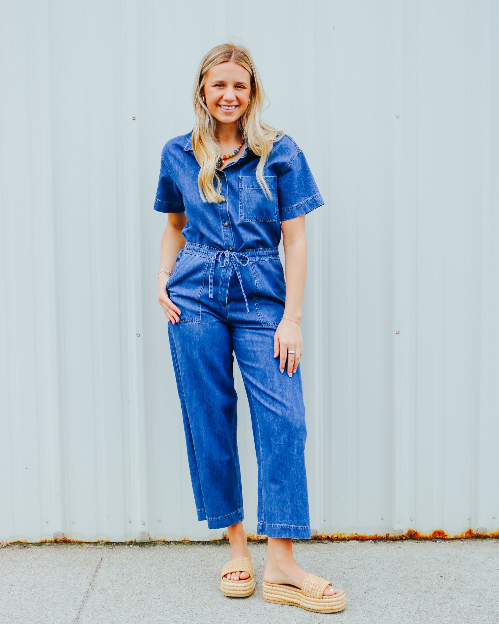 Elsie Denim Jumpsuit - Olive You BoutiqueZ SUPPLY230070ZP261116