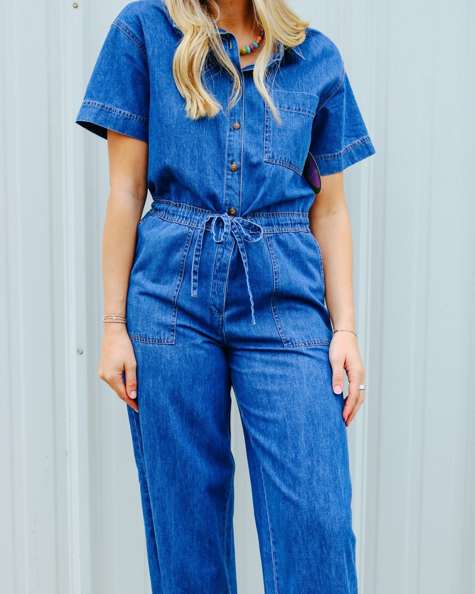 Elsie Denim Jumpsuit - Olive You BoutiqueZ SUPPLY230070ZP261116