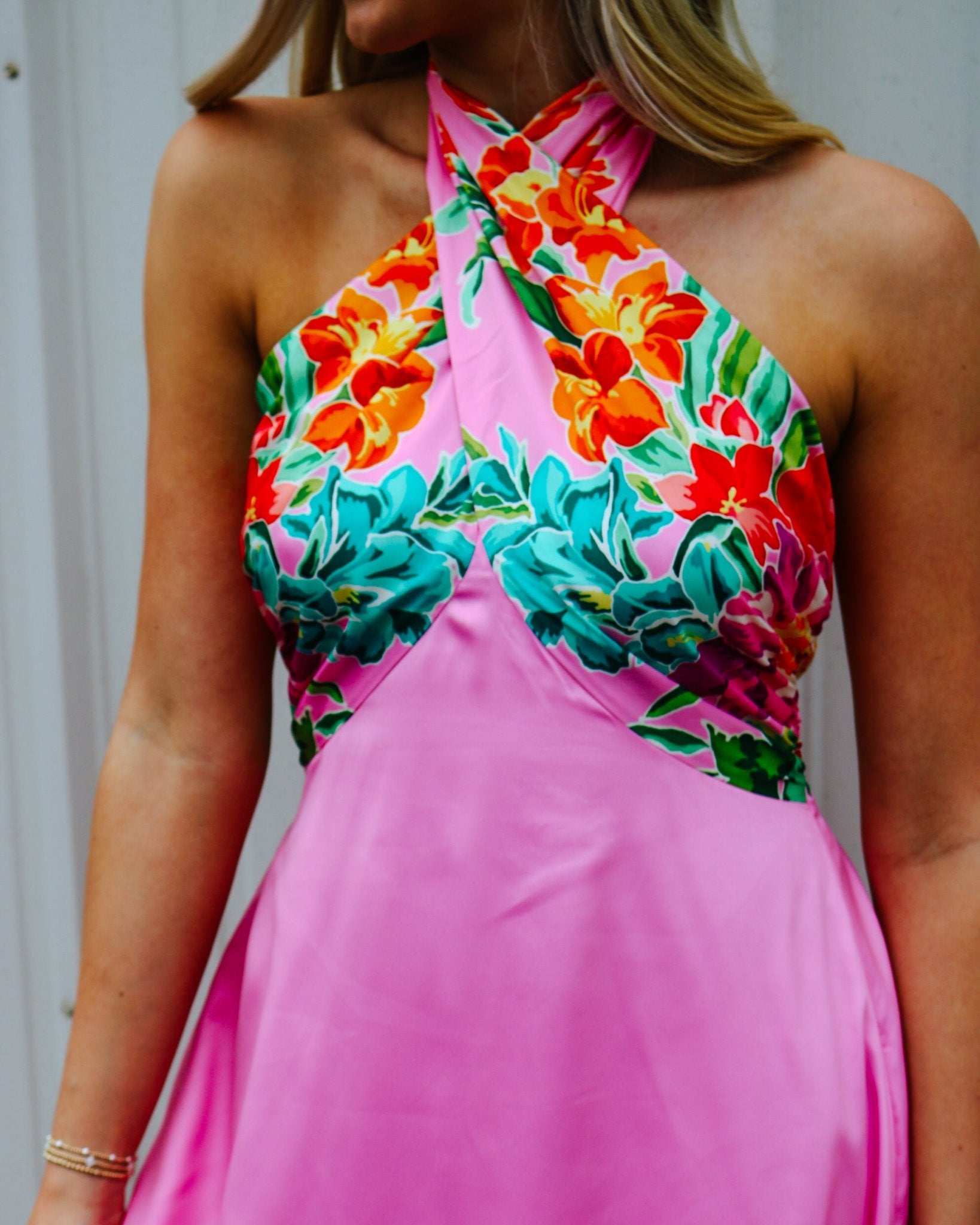 Aubrey Dress in Tulip Tapestry - Olive You BoutiqueELIZABETH JAMES THE LABEL227815191295