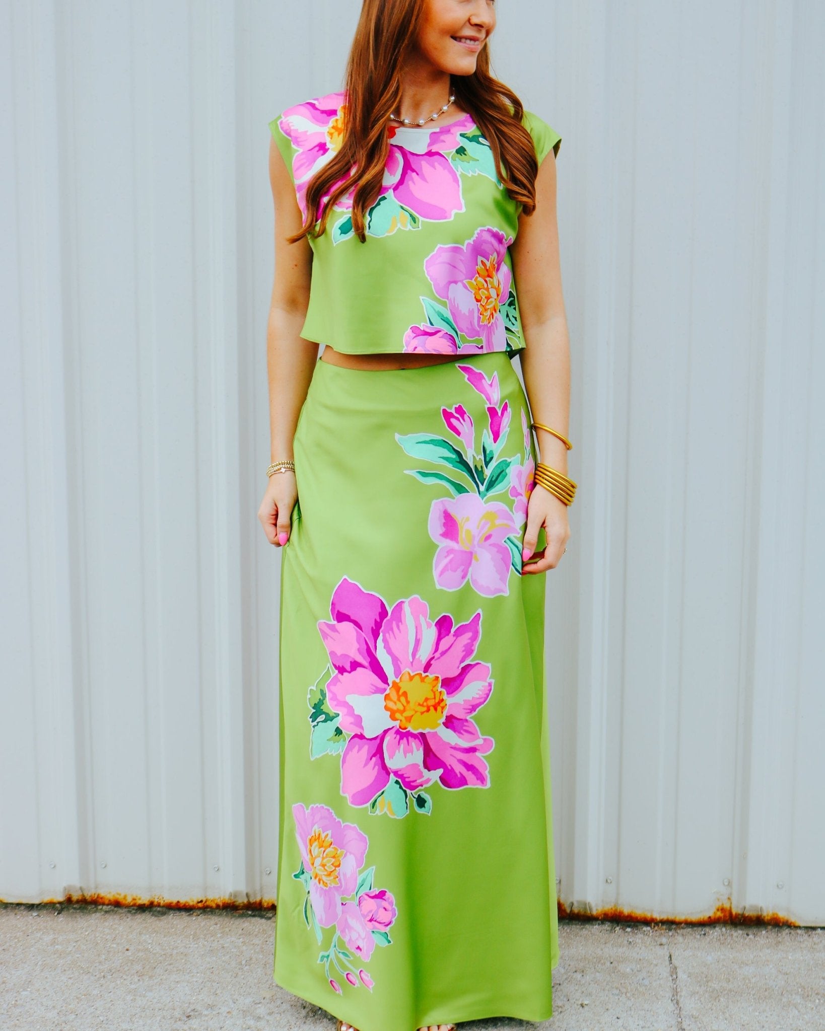 Jackie Top in Bias Bouquet - Olive You BoutiqueELIZABETH JAMES THE LABEL227809246292
