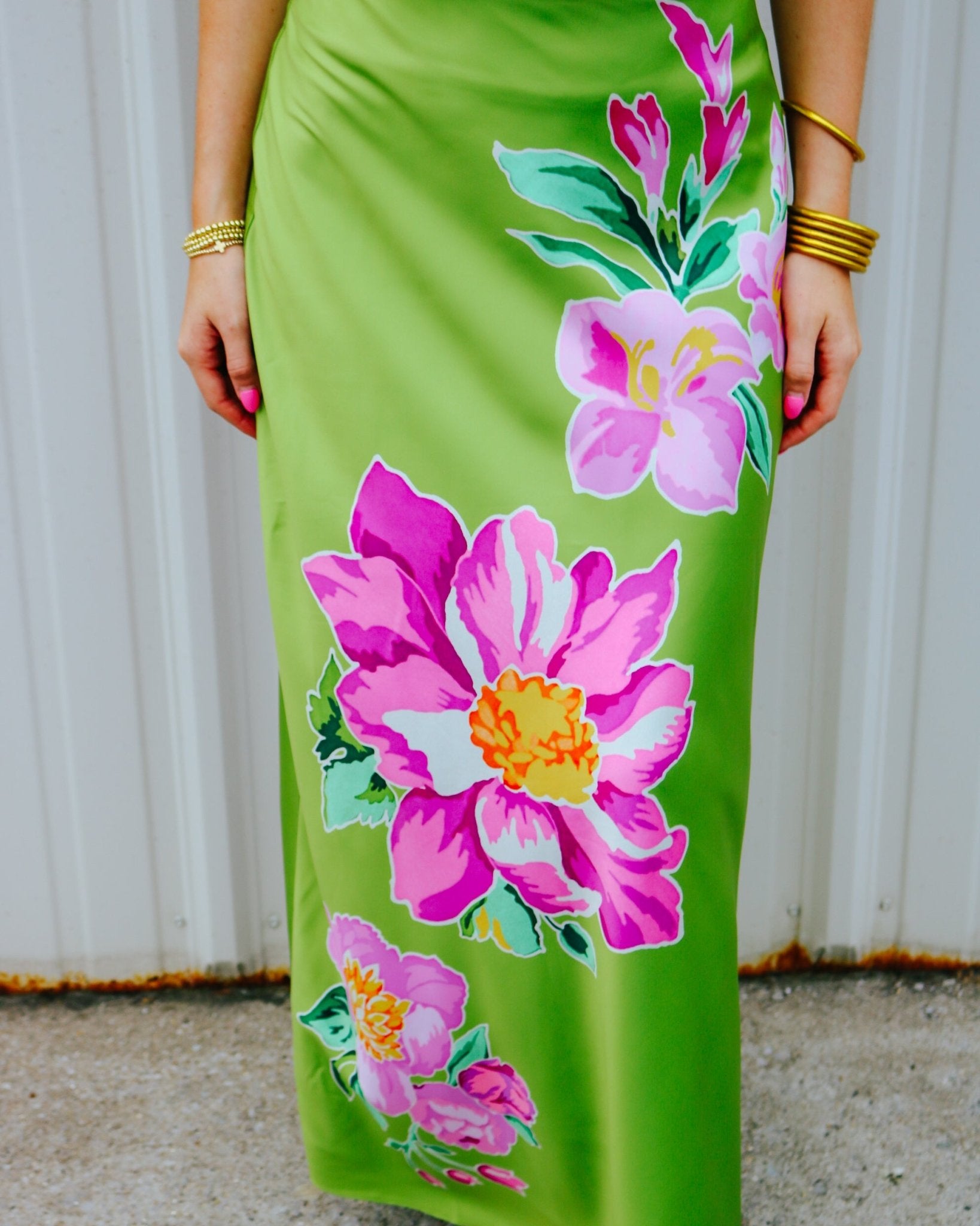 Anita Long Floral Skirt - Olive You BoutiqueELIZABETH JAMES THE LABEL227812326292