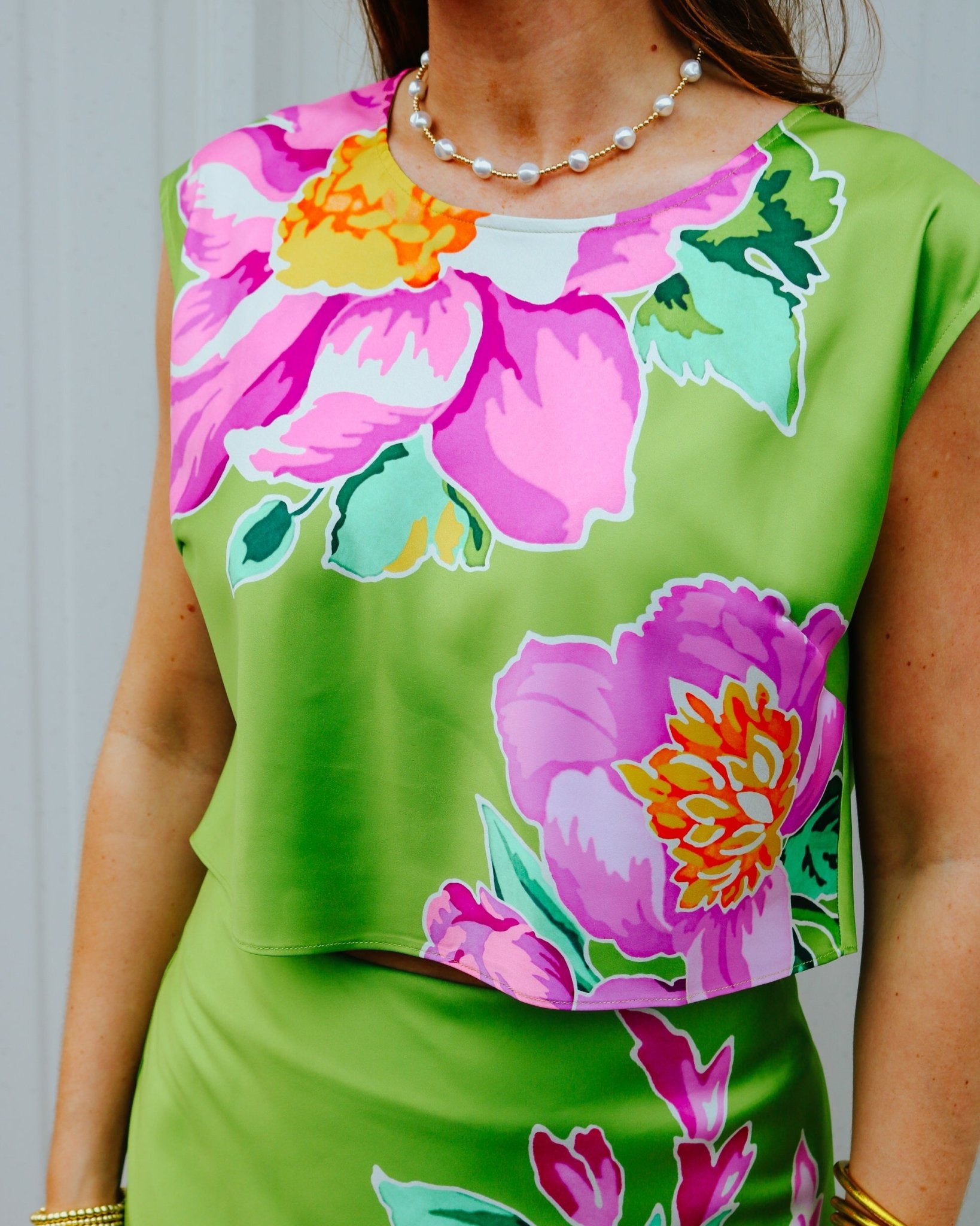 Jackie Top in Bias Bouquet - Olive You BoutiqueELIZABETH JAMES THE LABEL227809246292