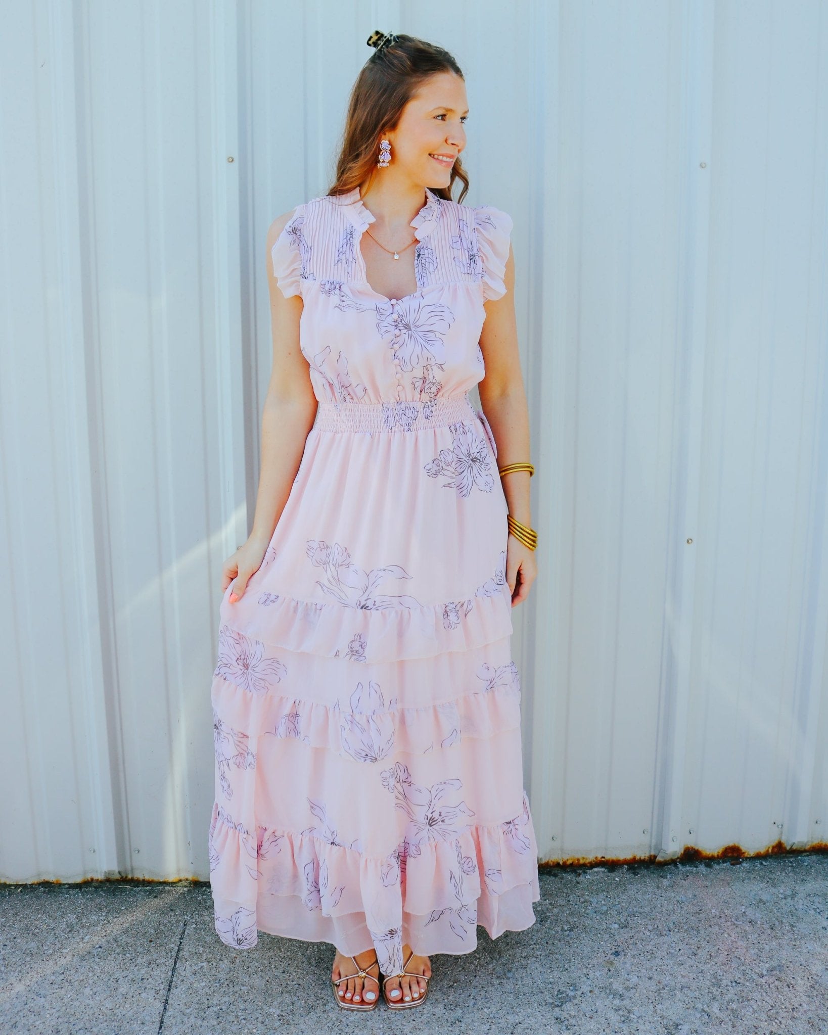 Hazel Tiered Maxi Dress - Olive You BoutiqueALLISON228371125D210P133