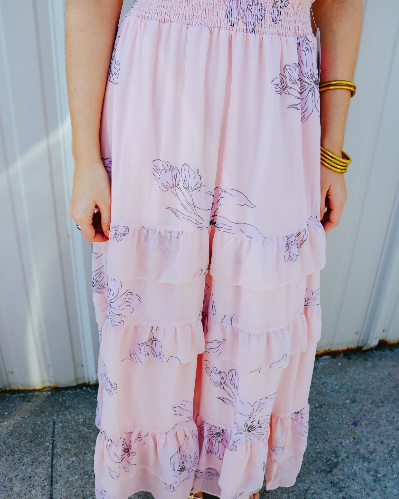 Hazel Tiered Maxi Dress - Olive You BoutiqueALLISON228371125D210P133