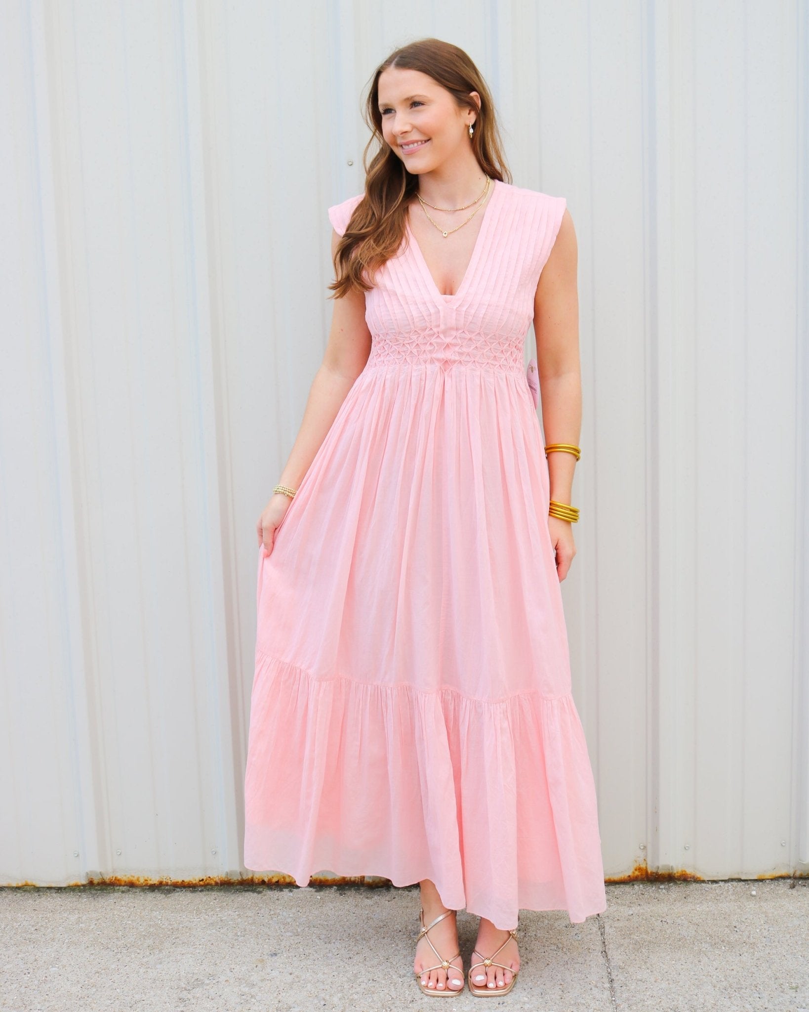 Suzanne V Neck Maxi - Olive You BoutiqueCLEOBELLA229005CM26SP402739