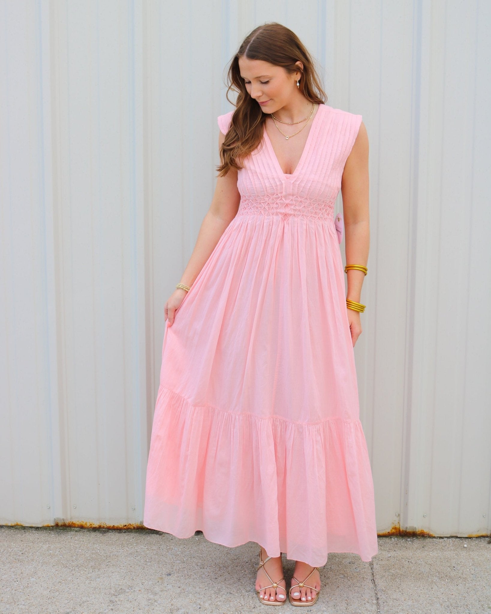 Suzanne V Neck Maxi - Olive You BoutiqueCLEOBELLA229005CM26SP402739