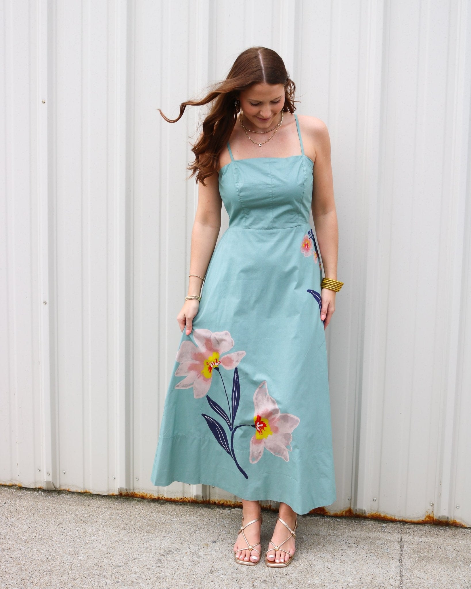 Riley Floral Ankle Dress - Olive You BoutiqueCLEOBELLA229007CM26SP402797