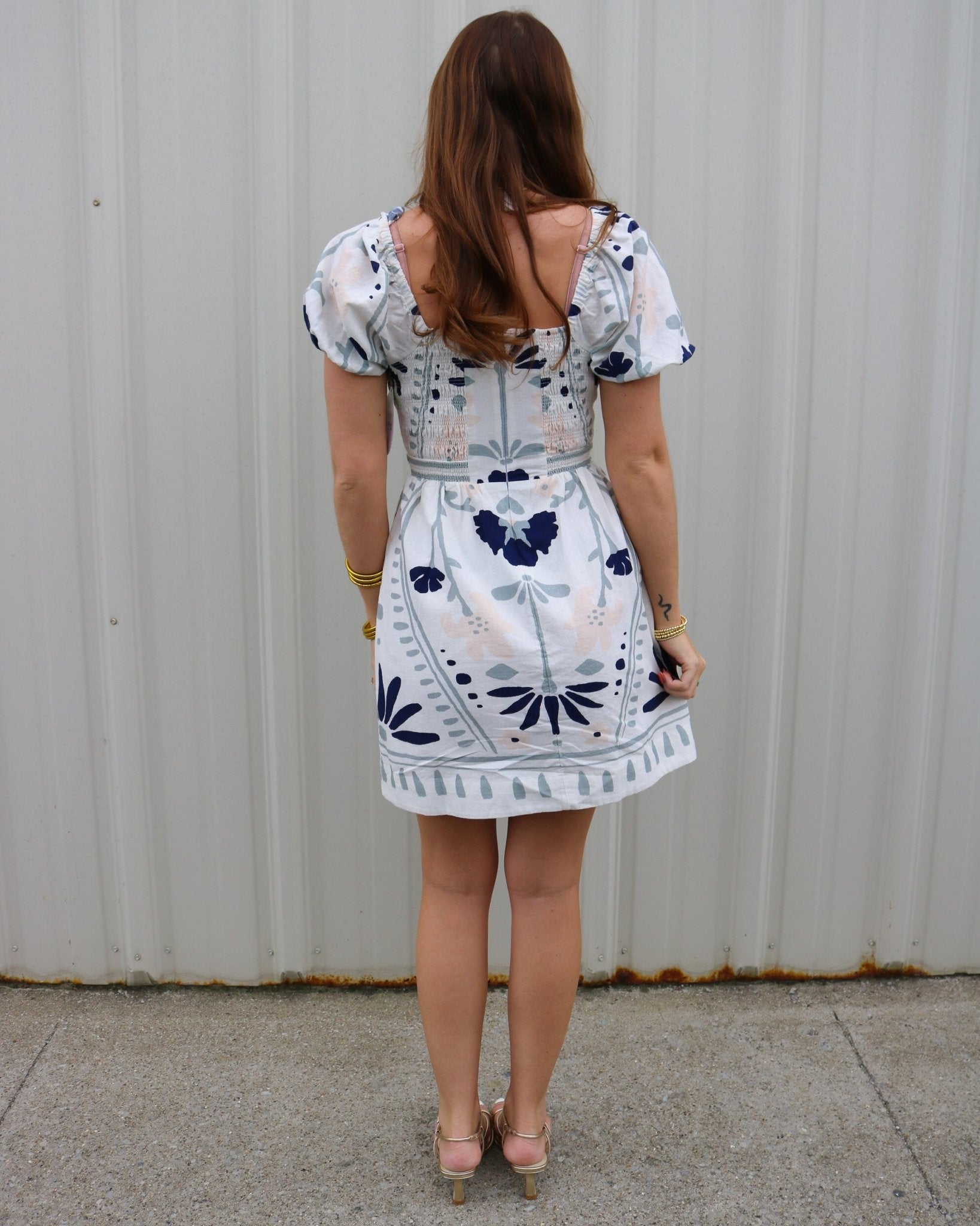 Square Neck Floral Mini Dress - Olive You BoutiqueCLEOBELLA228460CM26SP402813