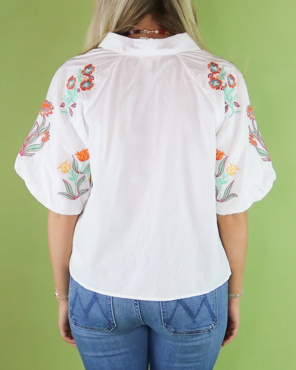 Spring Garden Blouse - Olive You BoutiqueTHML233175SRT2160-1