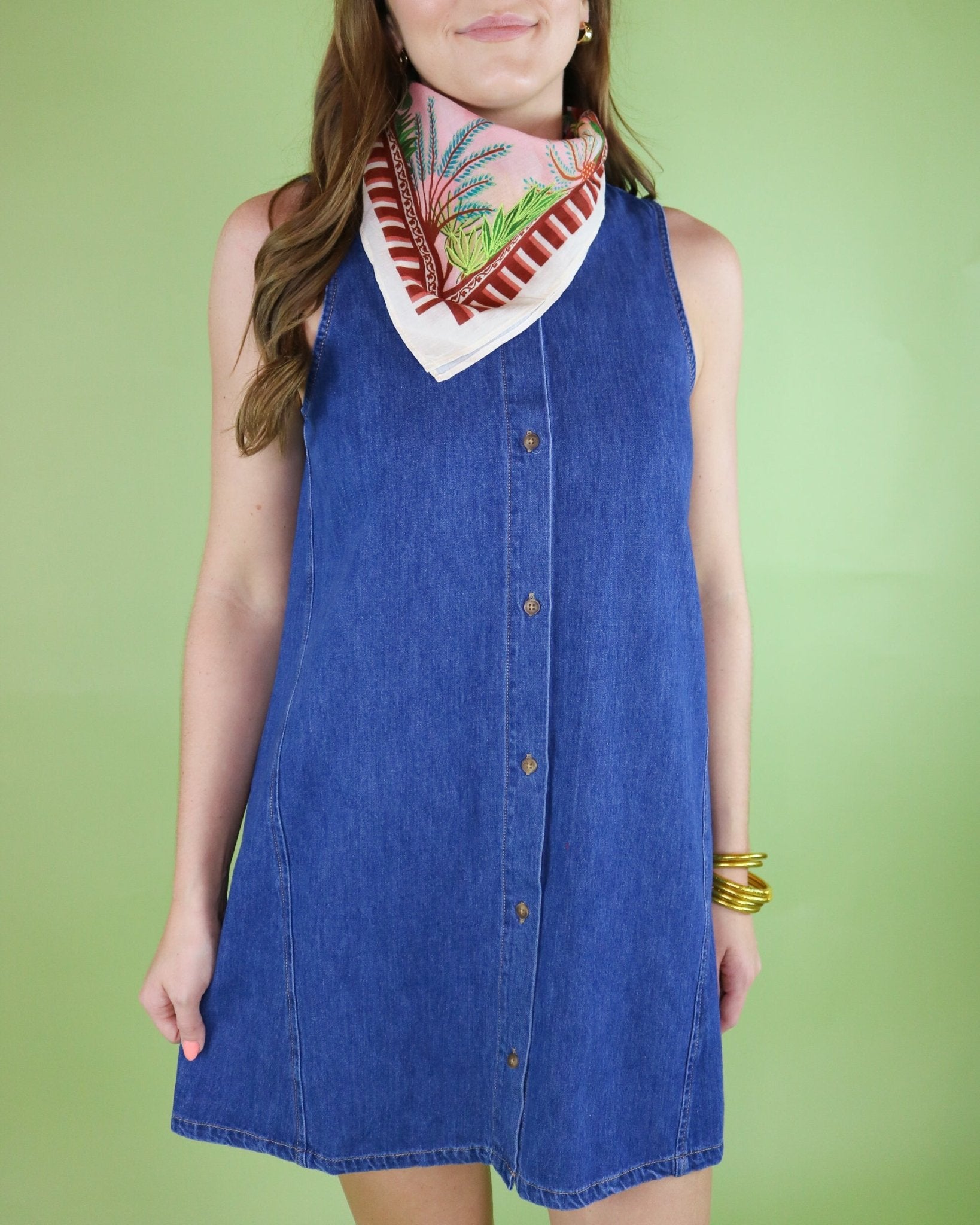 New Day Denim Mini Dress - Olive You BoutiqueZ SUPPLY230181ZD262956