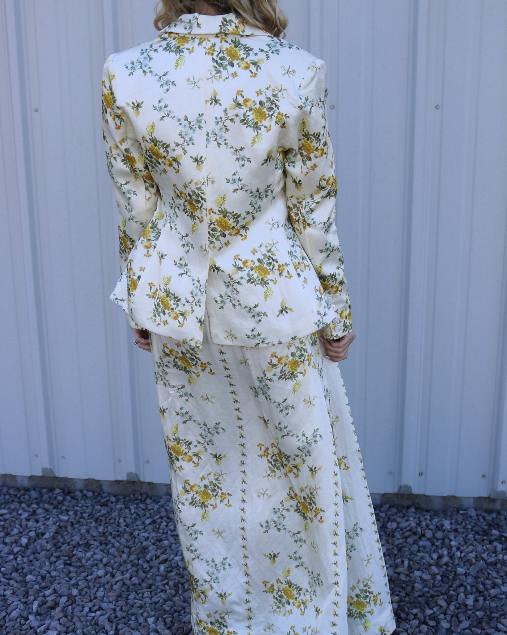 Floral Babydoll Maxi Dress - Olive You BoutiqueLOVE THE LABEL229228L2603-6363