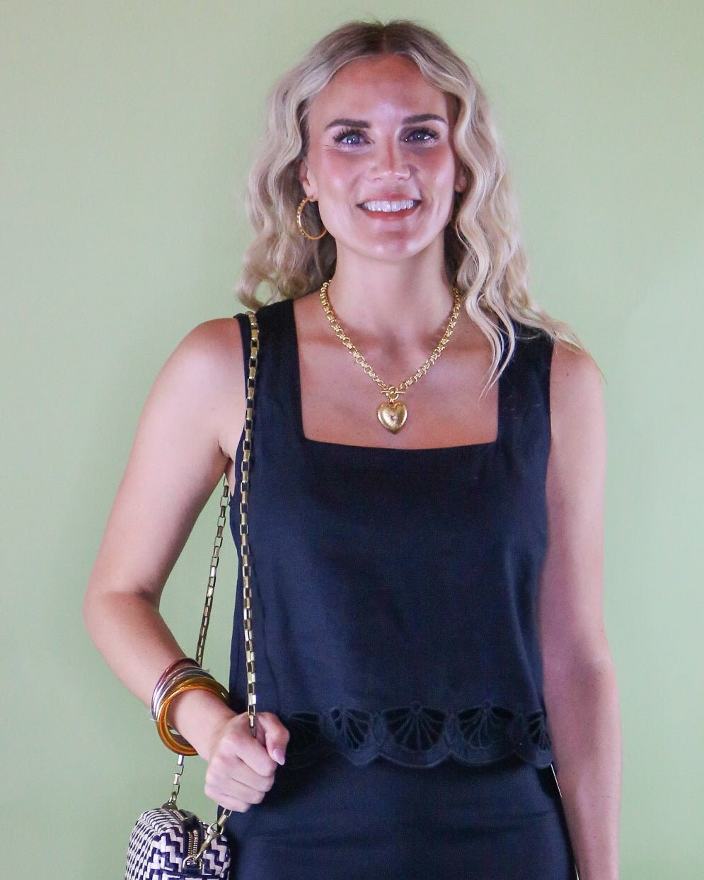 Charlene Embroidered Tank - Olive You BoutiqueZ SUPPLY230129ZT262683