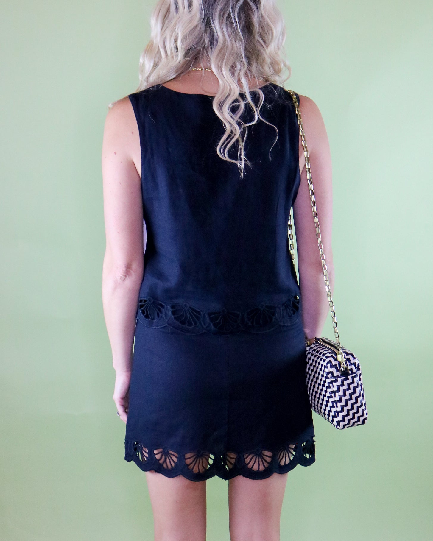 Charlene Embroidered Mini Skirt - Olive You BoutiqueZ SUPPLY230125ZK262684