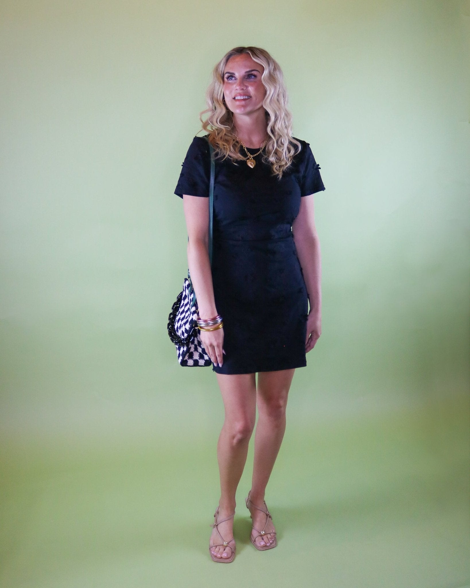 Aviva Mini Dot Dress - Olive You BoutiqueALLISON228382126D22501