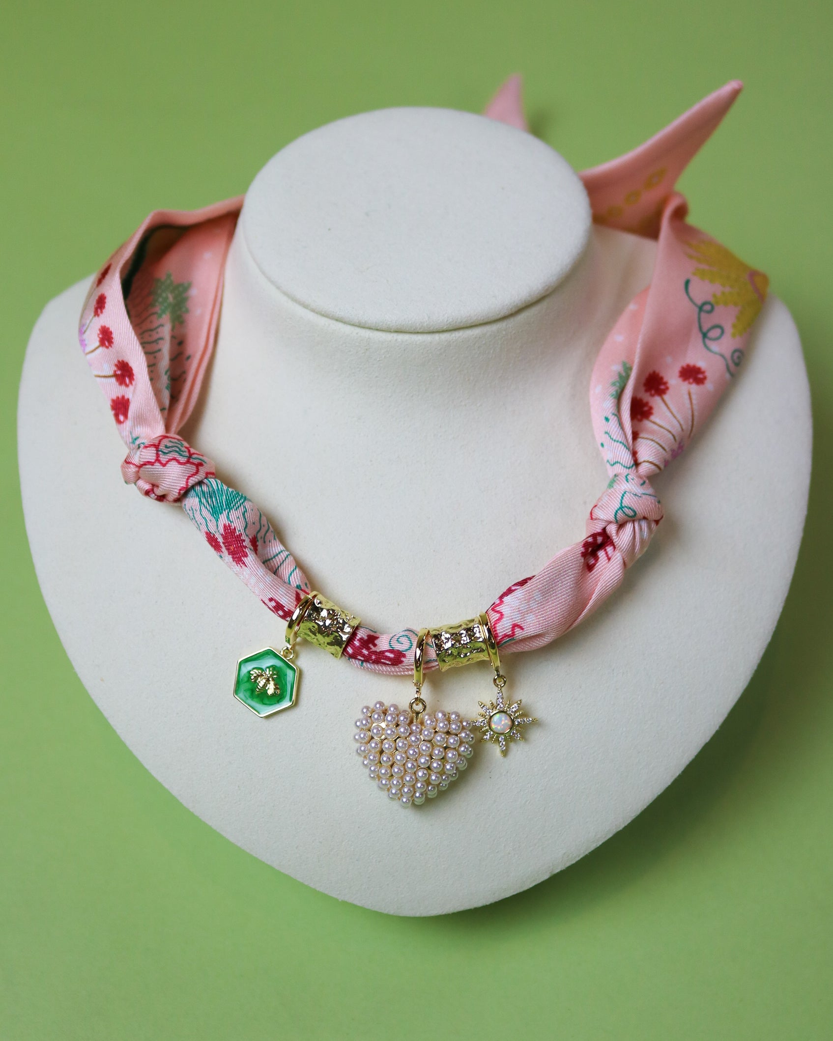 Evie Scarf Necklace - Olive You BoutiqueGemelli233082Evie Scarf Necklace