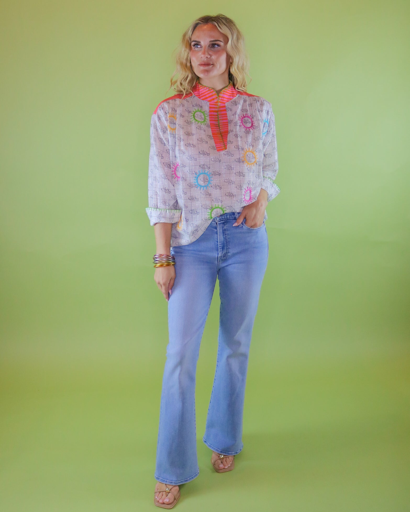 Fish In The Sun Popover - Olive You BoutiqueIVY JANE230608650460