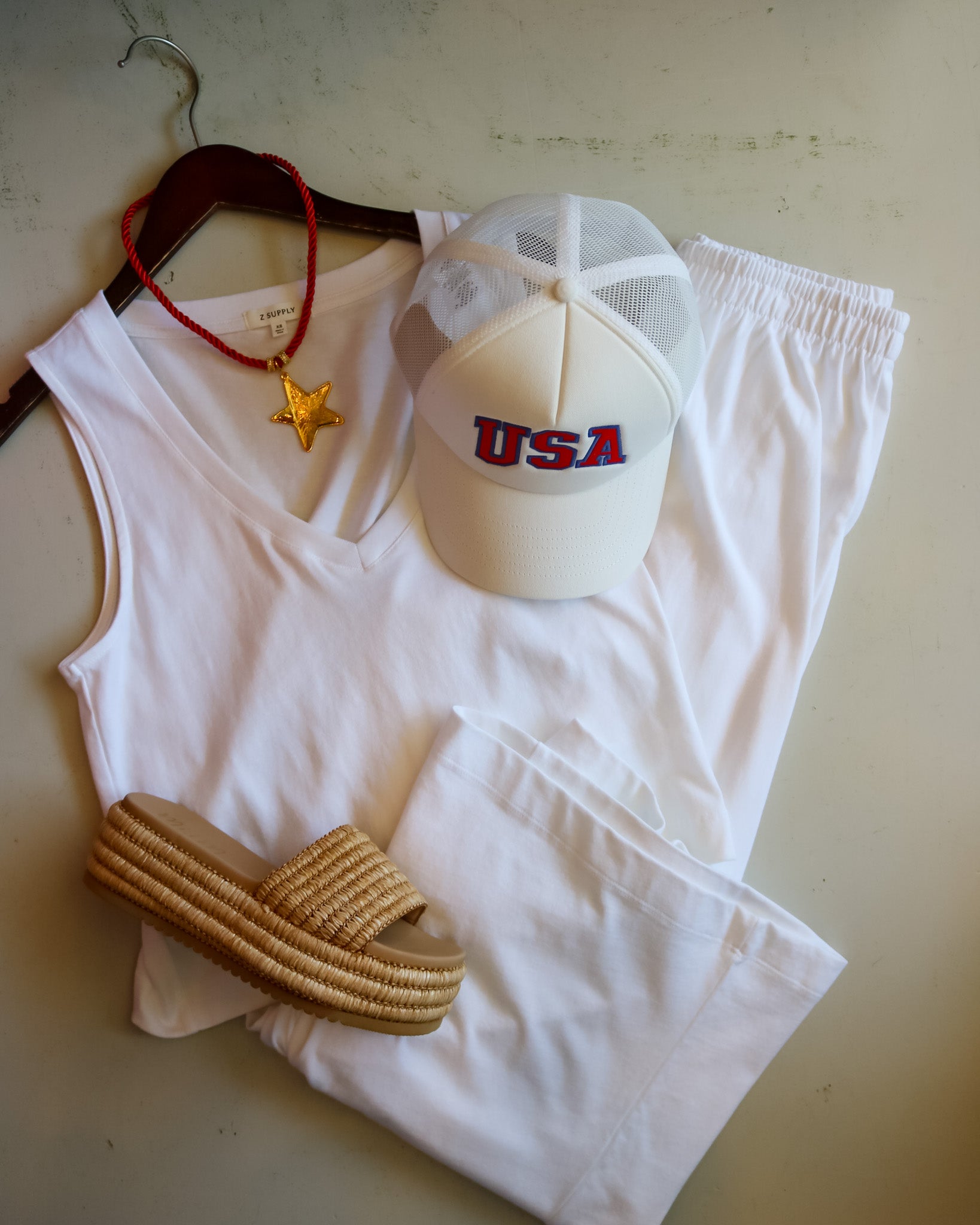 USA Trucker Hat - Olive You BoutiqueZ SUPPLY233197ZA262106-1