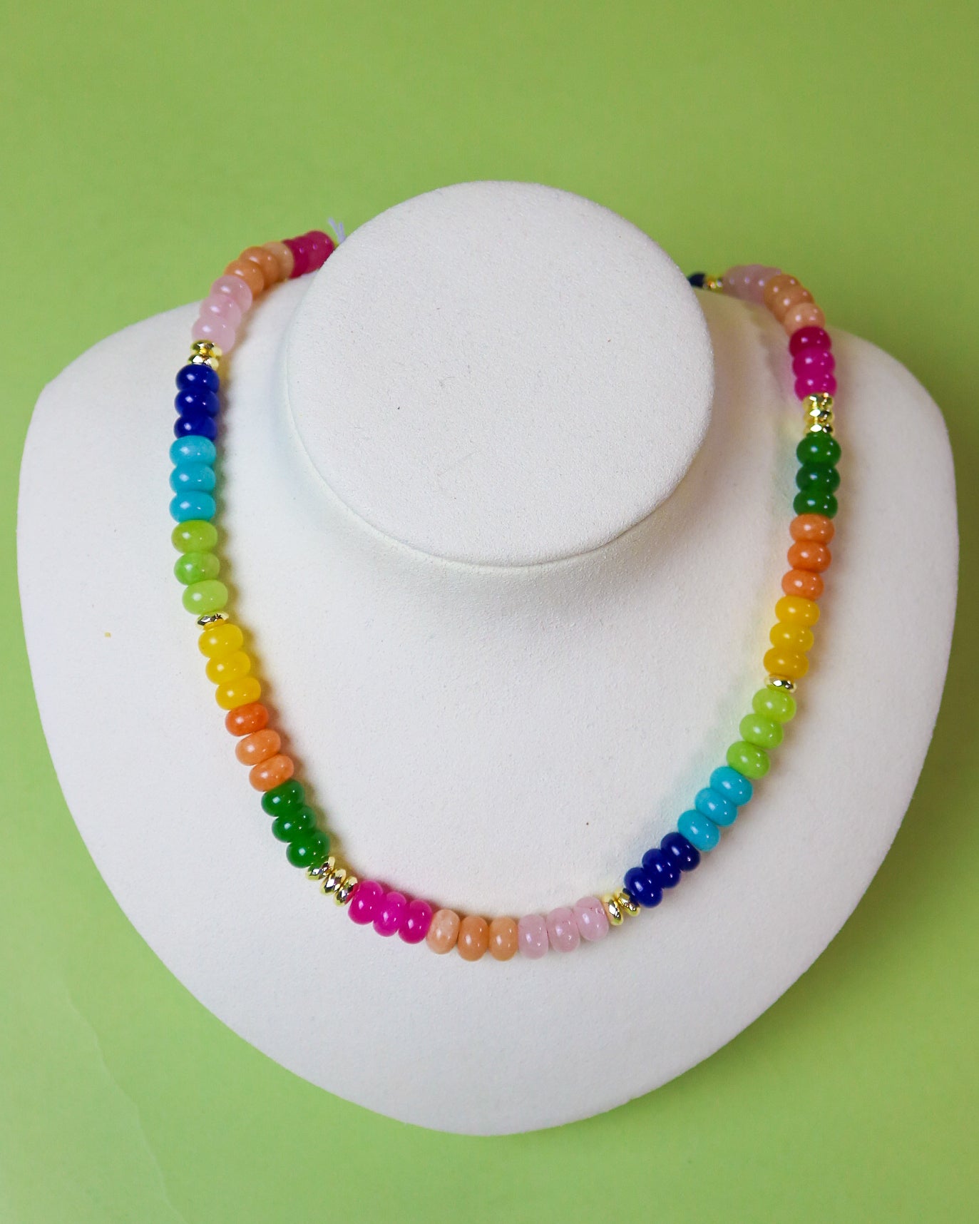 Rainbow Beaded Necklace - Olive You BoutiqueGemelli232173Kerry Necklace