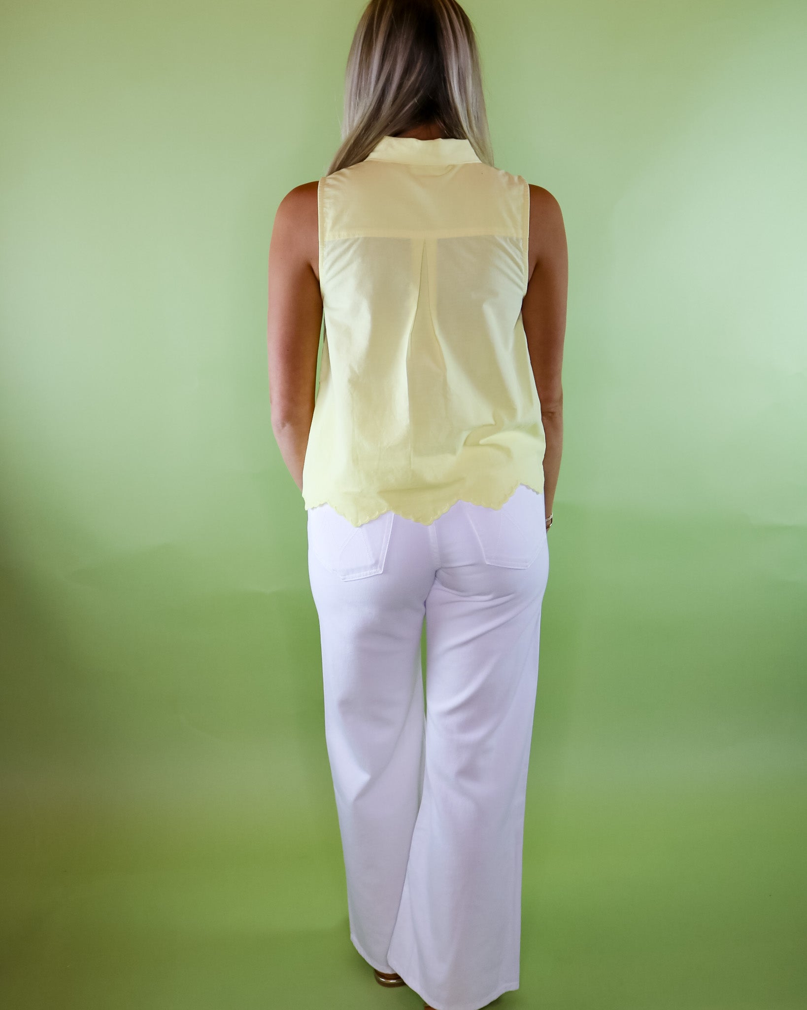 Lemon Yellow Tie Tank - Olive You BoutiqueOLIVE YOU232969t30577