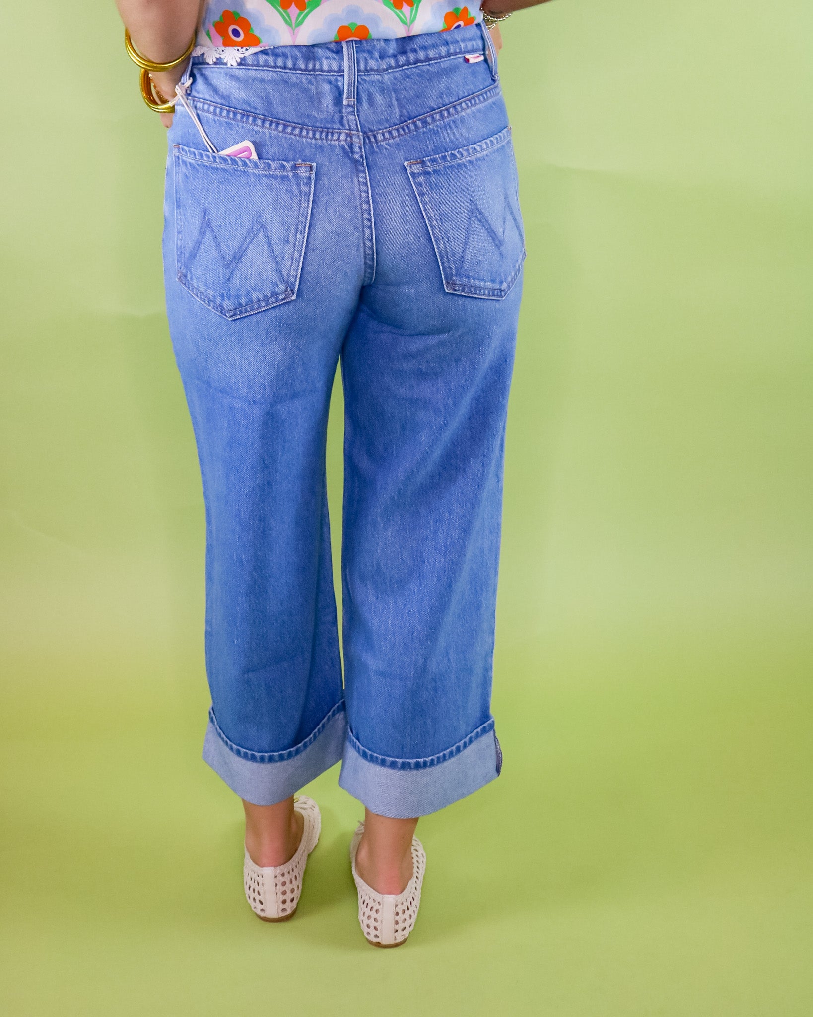 Smoothie Crop Cuff - Olive You BoutiqueMOTHER DENIM23109712568-1321