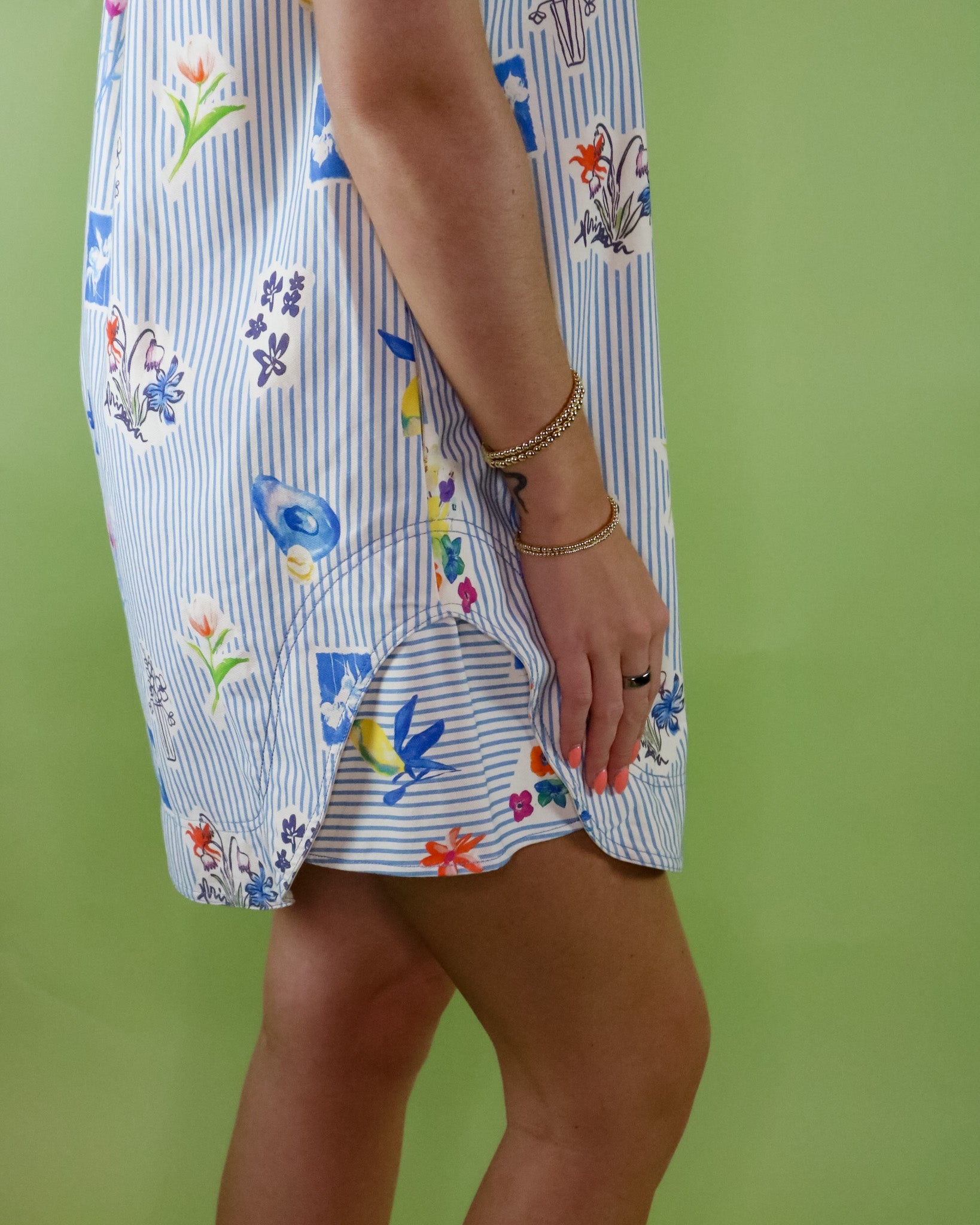 Stripes and Stamps Dress - Olive You BoutiqueOLIVE YOU232918d30645