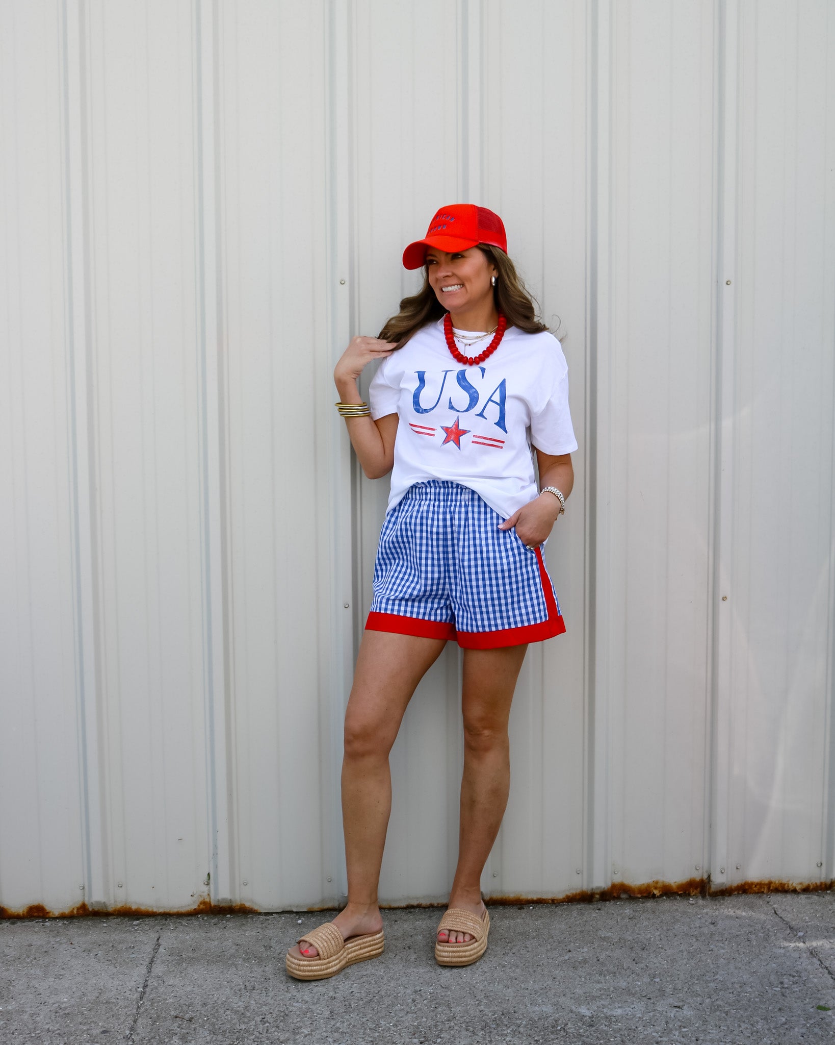 USA Star Tee - Olive You BoutiqueZ SUPPLY230218ZLT262652