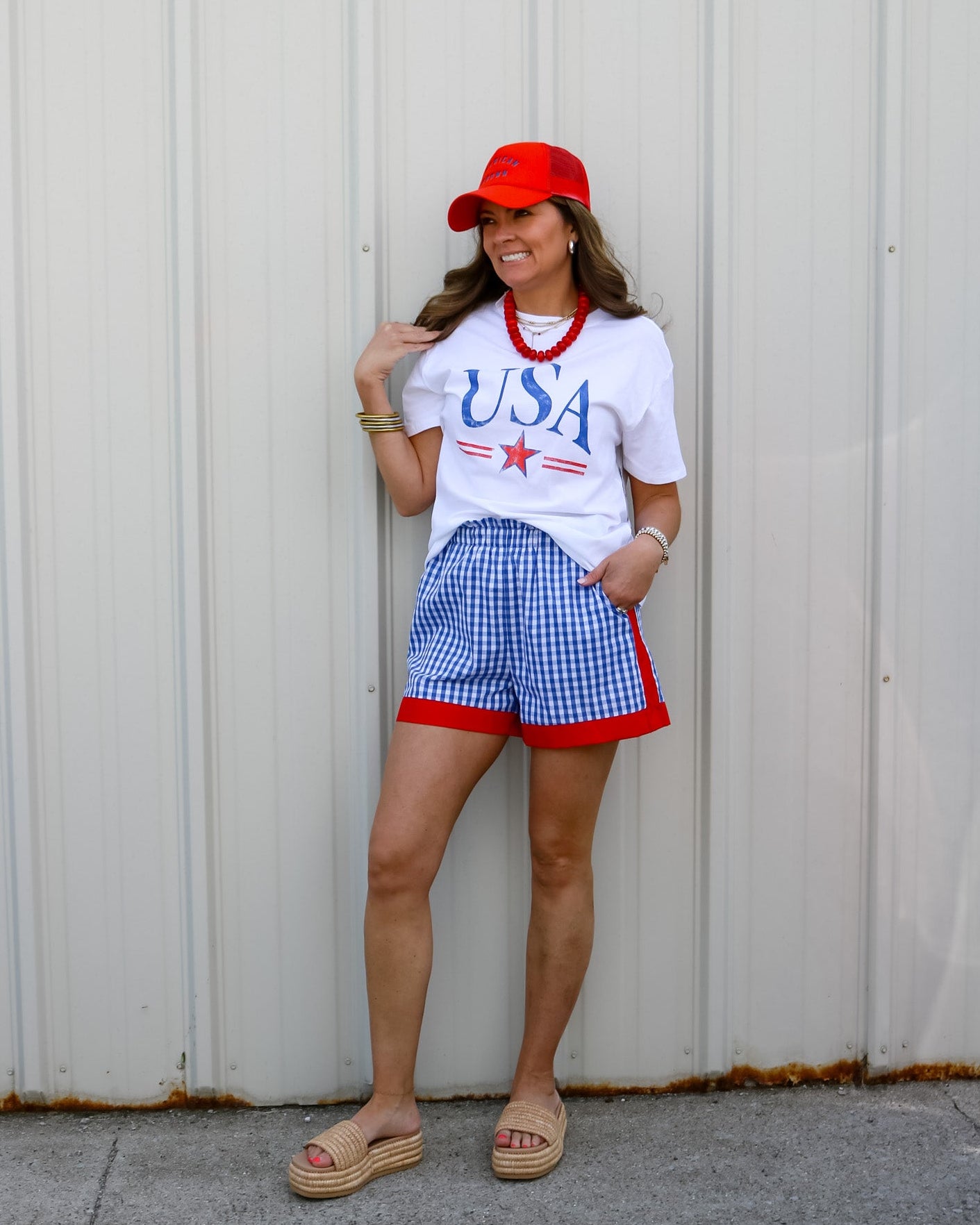 Picnic Shorts - Olive You BoutiqueOLIVE YOU232959p31553