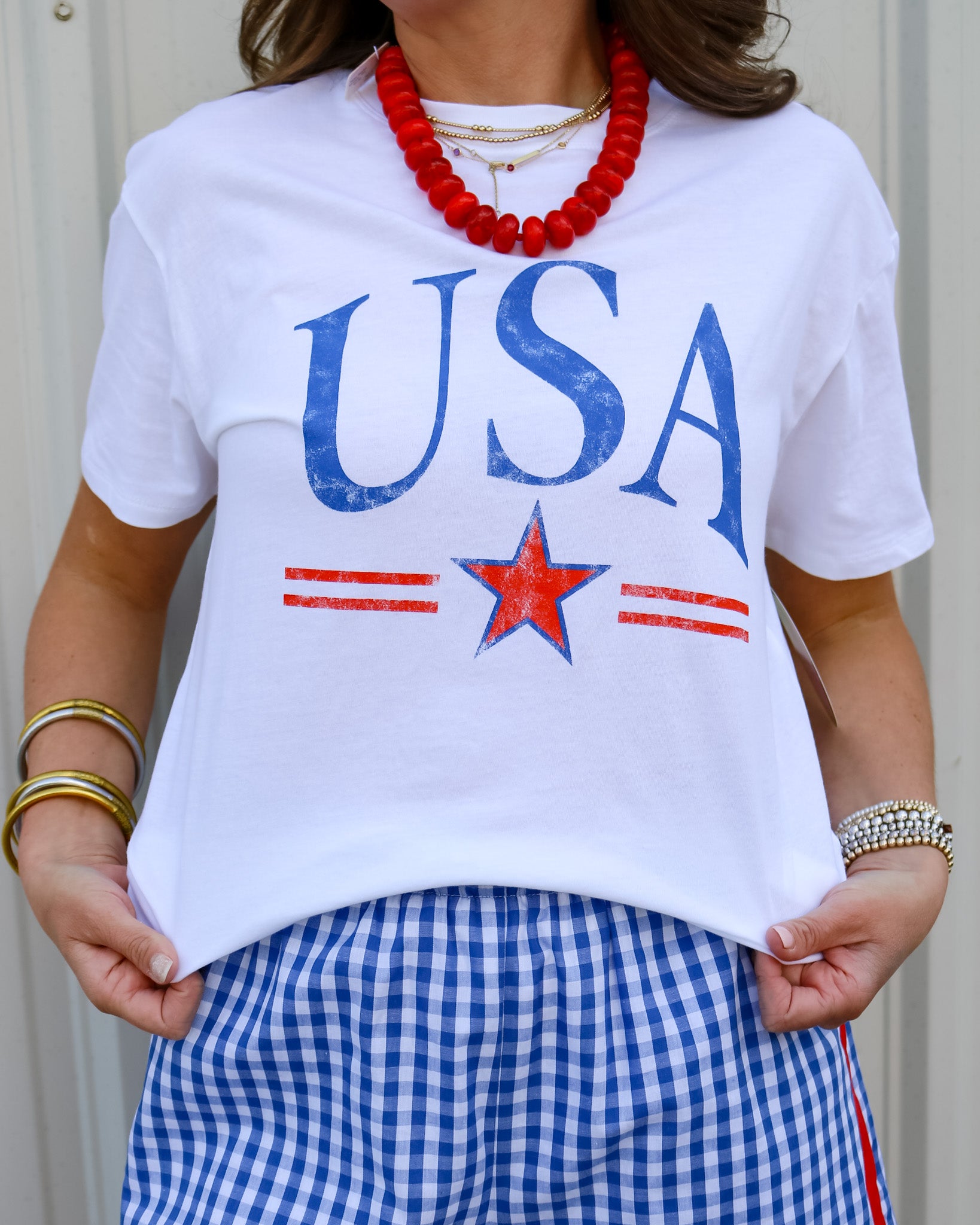 USA Star Tee - Olive You BoutiqueZ SUPPLY230218ZLT262652