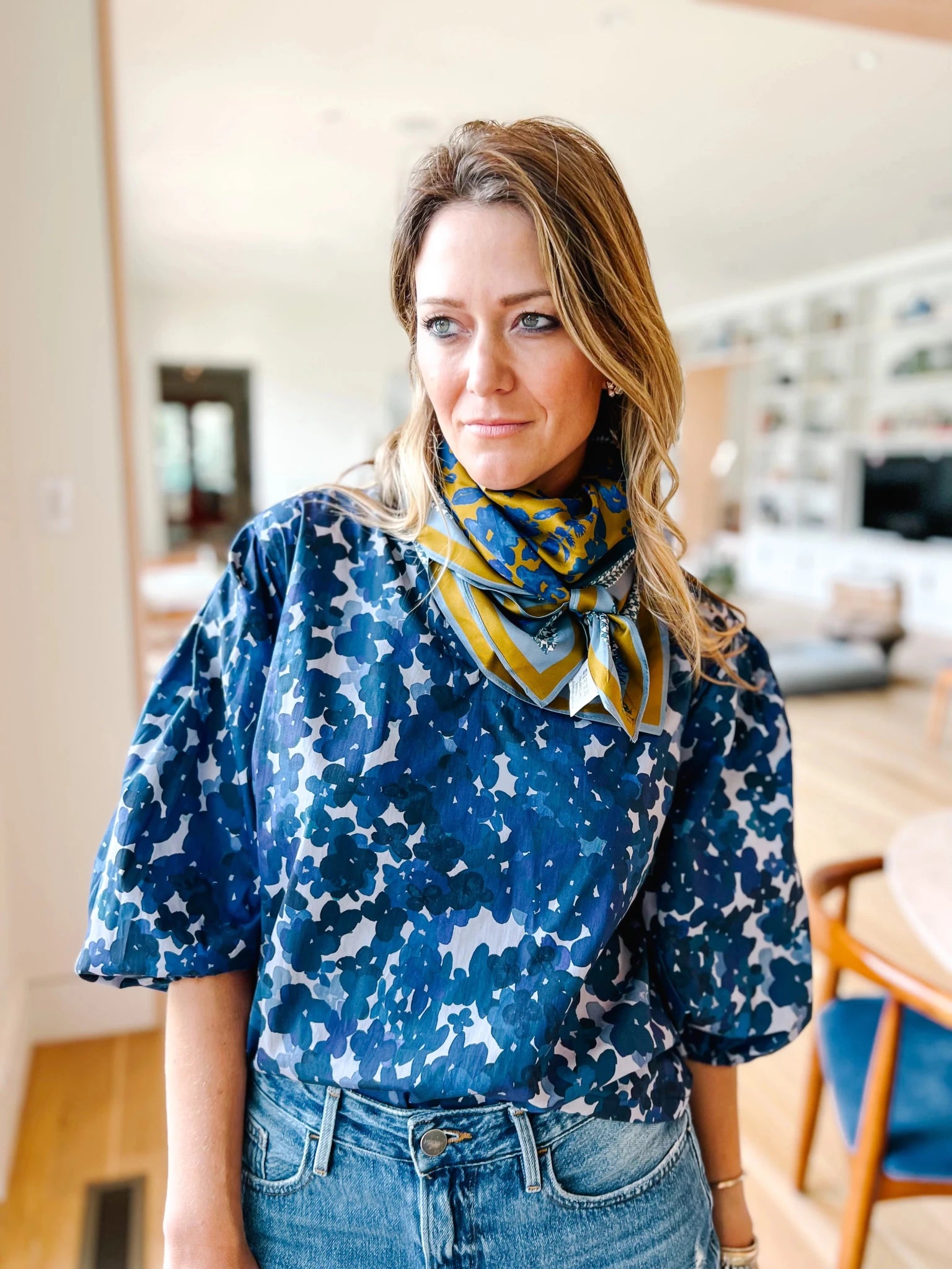 Printed Silk Scaves - Olive You BoutiqueBrooke Wright Designs231544Cowgirl Collection