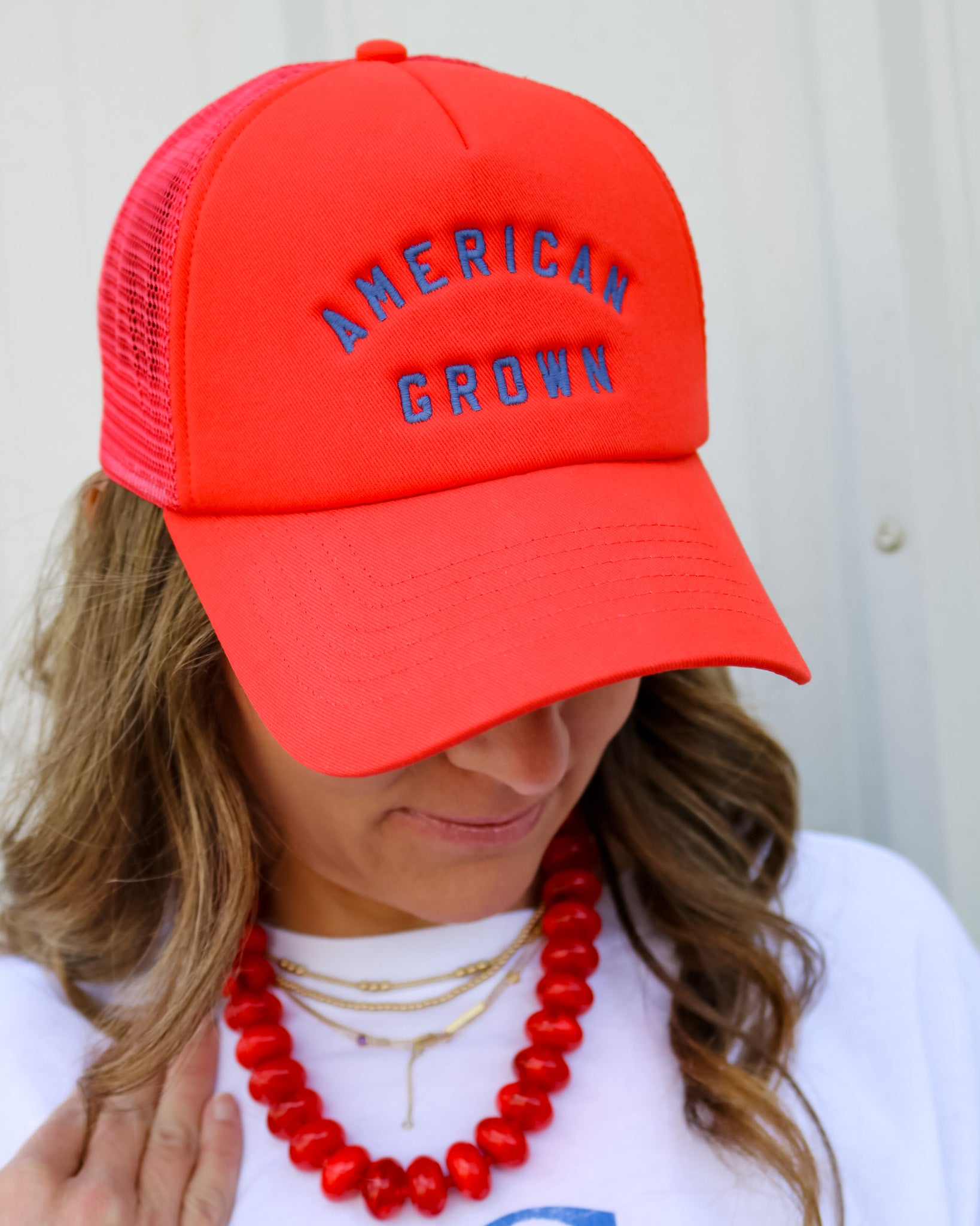 American Grown Trucker Hat - Olive You BoutiqueZ SUPPLY233201ZA262106-2-