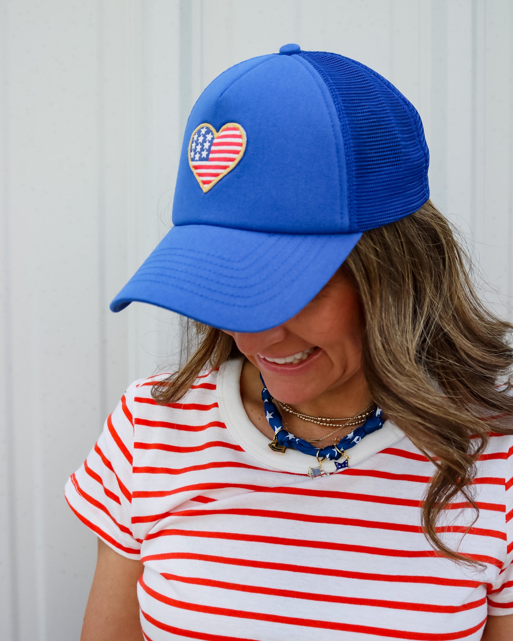 American Sweetheart Trucker Hat - Olive You BoutiqueZ SUPPLY233200ZA262106-3-