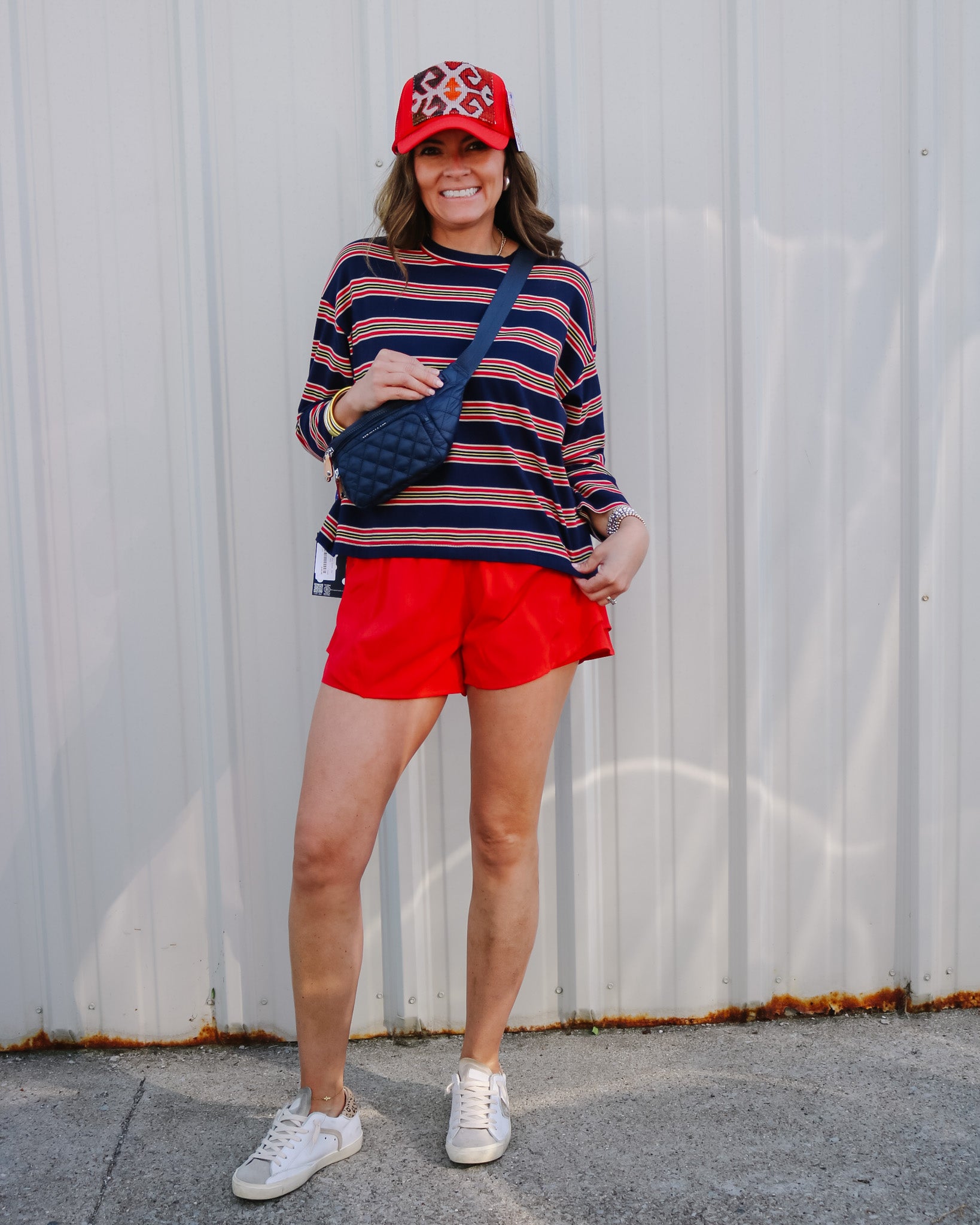 Field Stripe Tee - Olive You BoutiqueTHE GREAT229086T903116
