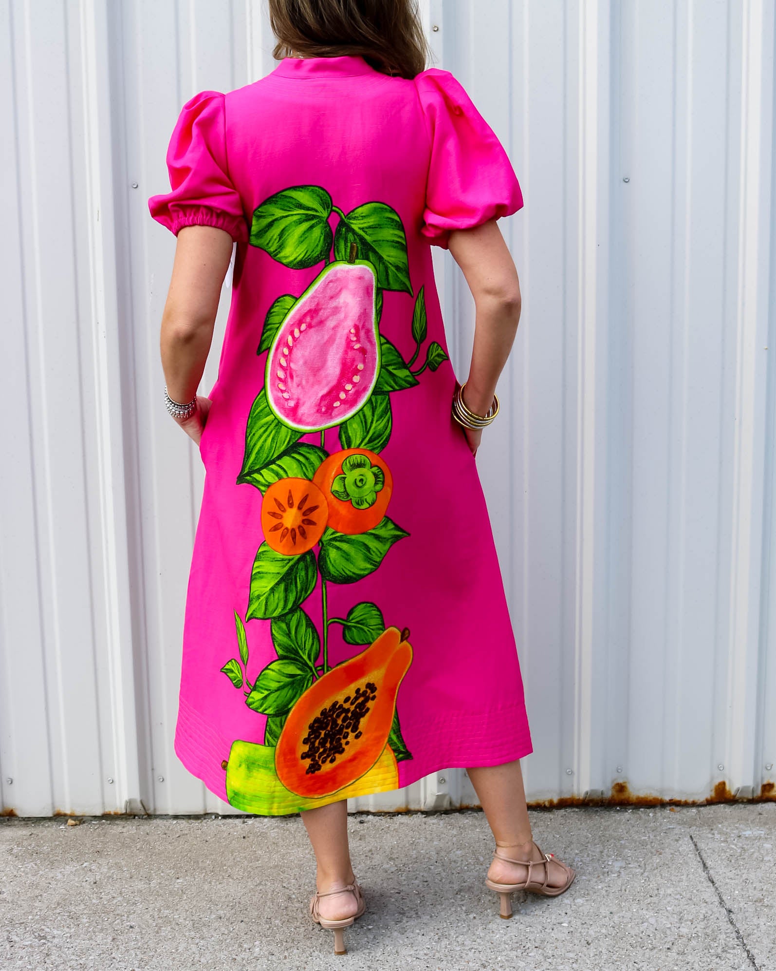 Papaya Vine Midi Dress - Olive You BoutiqueEmily McCarthy229451845
