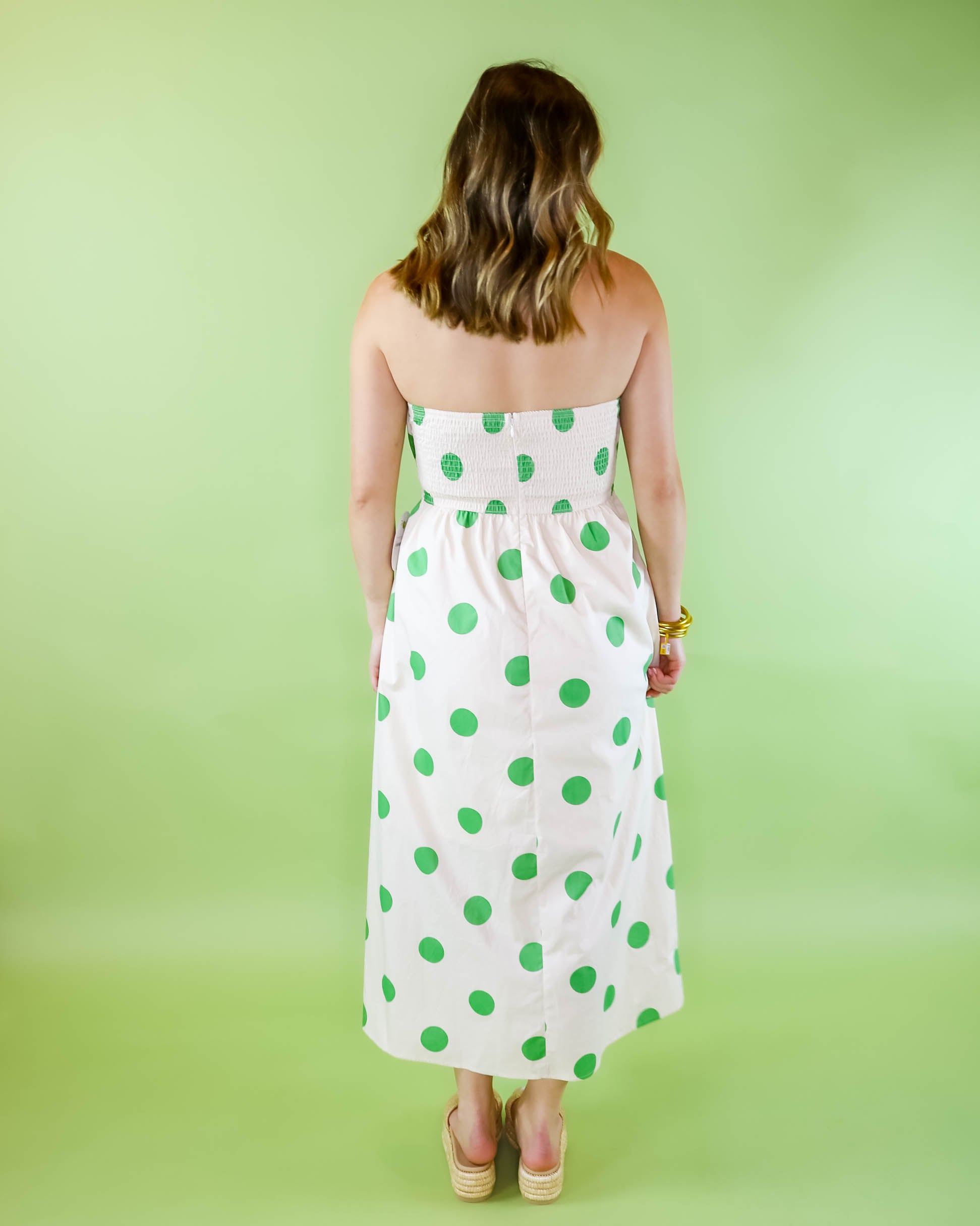 Strapless Dots Dress - Olive You BoutiqueOLIVE YOU233235d31593