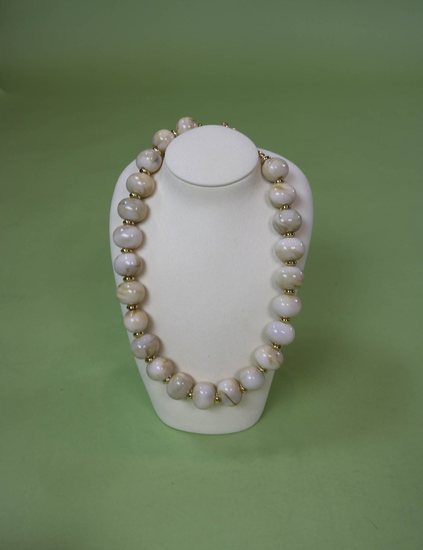 Marble Necklace - Olive You BoutiqueGemelli233596MARBLENECK-CREAM