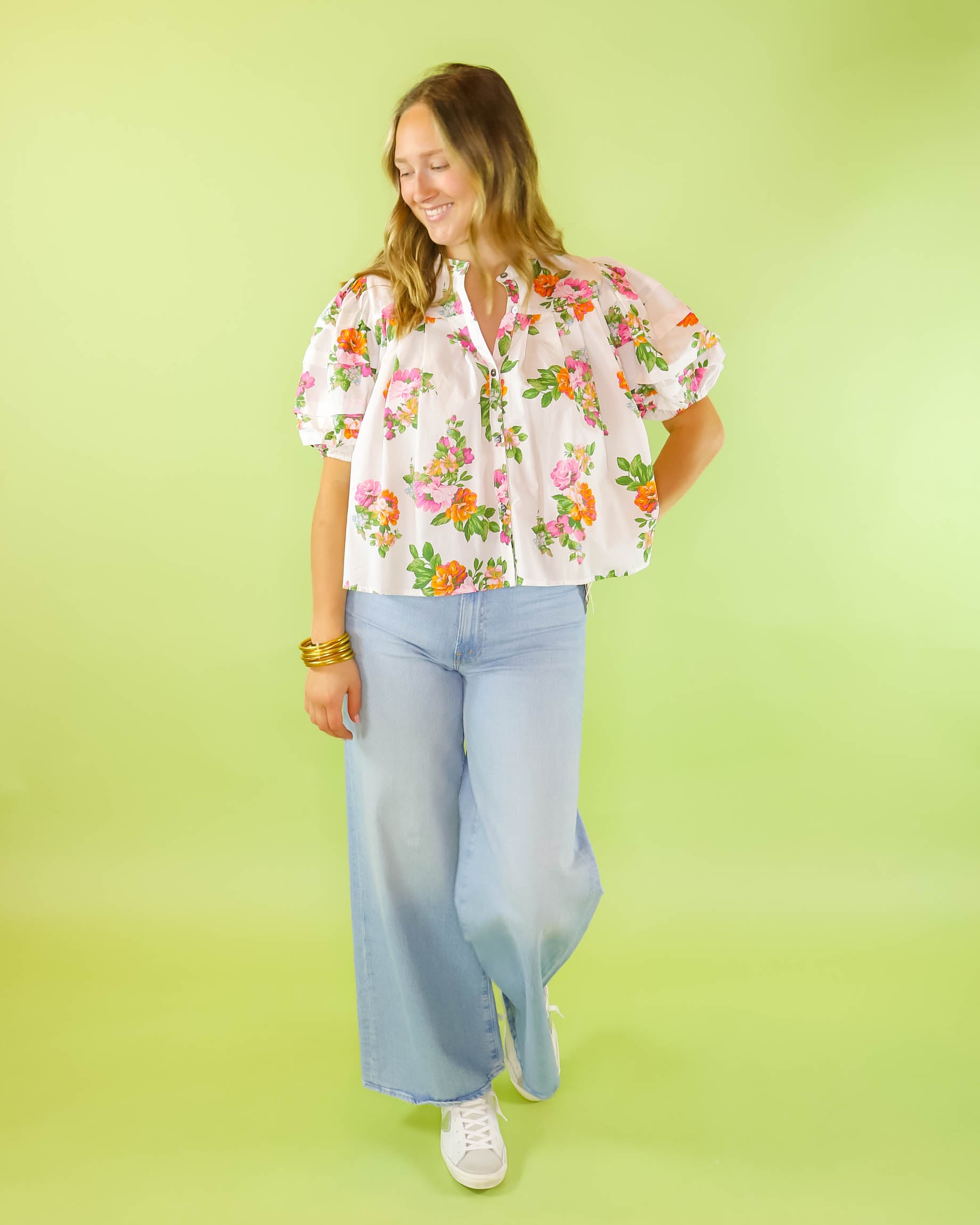 Belle Blossom Top - Olive You BoutiqueOLIVE YOU2335112600-832LTY
