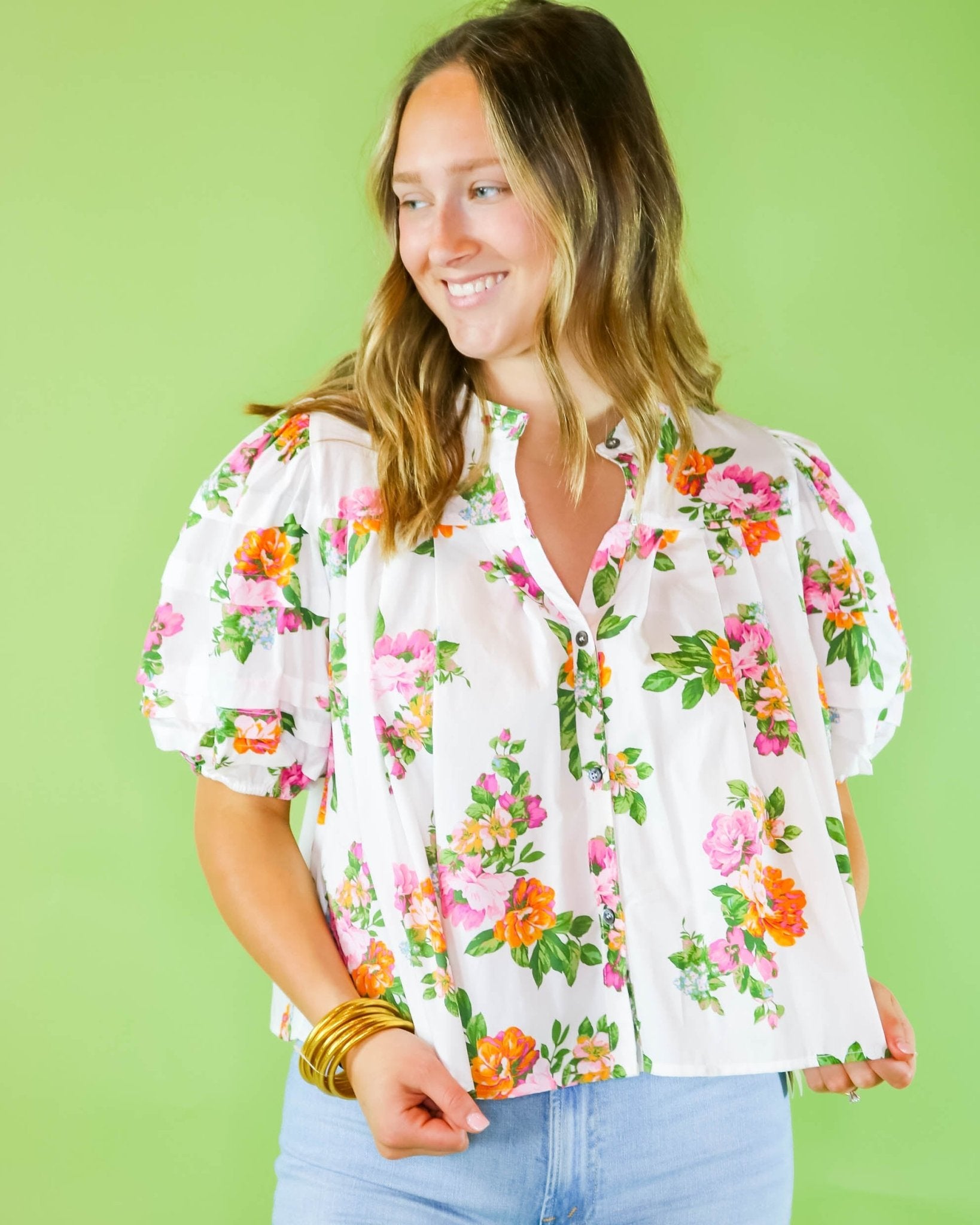 Belle Blossom Top - Olive You BoutiqueOLIVE YOU2335112600-832LTY