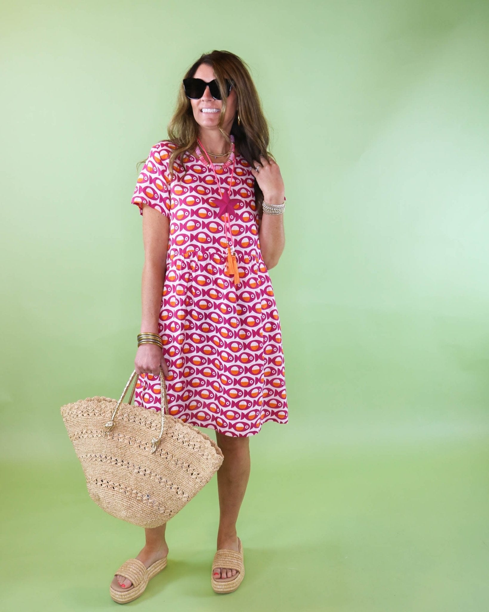Fish Catch Mini Dress - Olive You BoutiqueIVY JANE23071375756