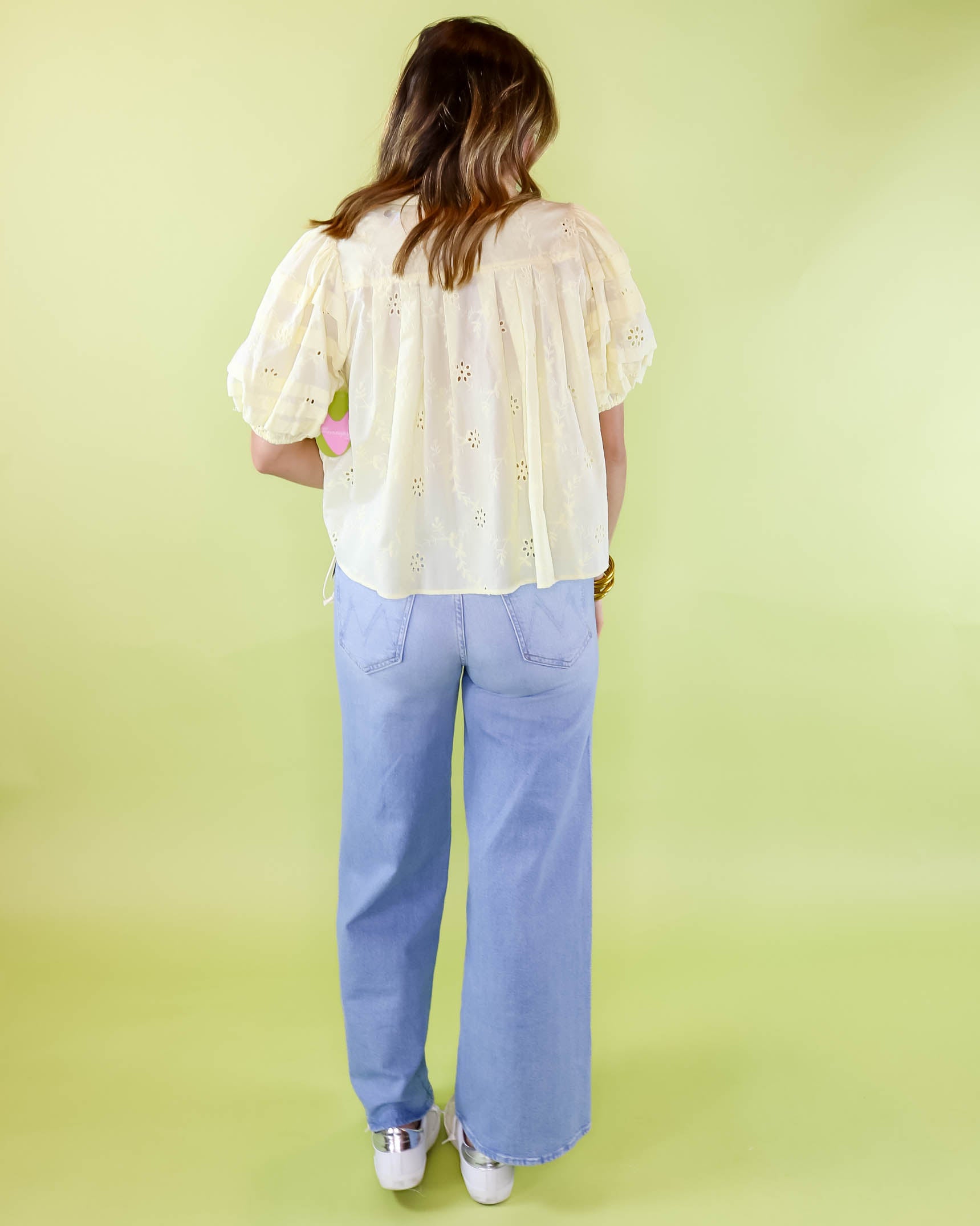 Eyelet Beauty Blouse - Olive You BoutiqueOLIVE YOU2333282504-49LTYY