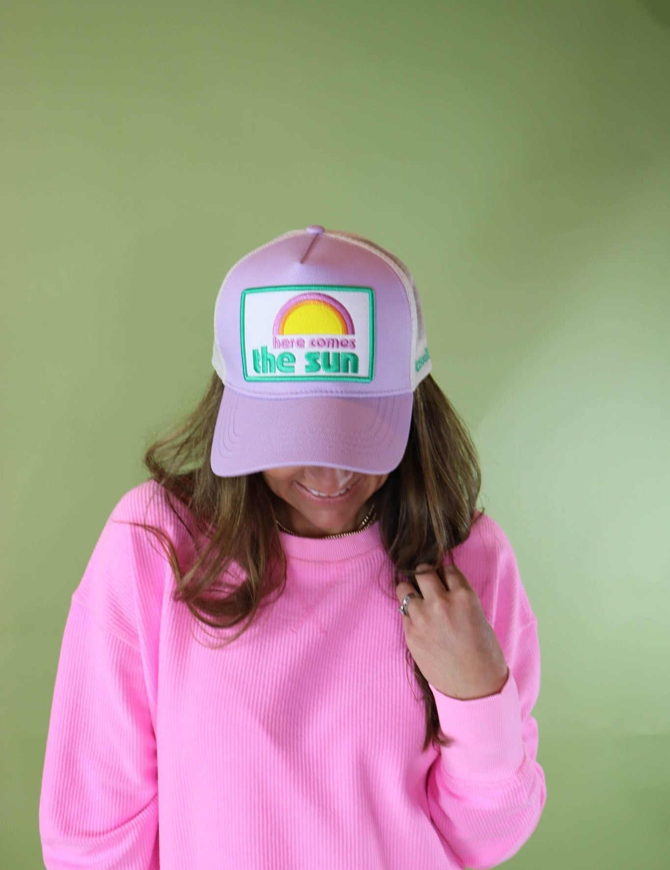 Here Comes the Sun Trucker - Olive You Boutiquesoulbyrd233502SB0072