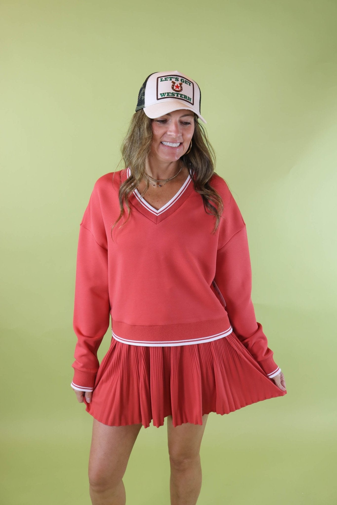 Blithe Cropped Sweatshirt - Olive You BoutiqueVARLEY231764VAR03336