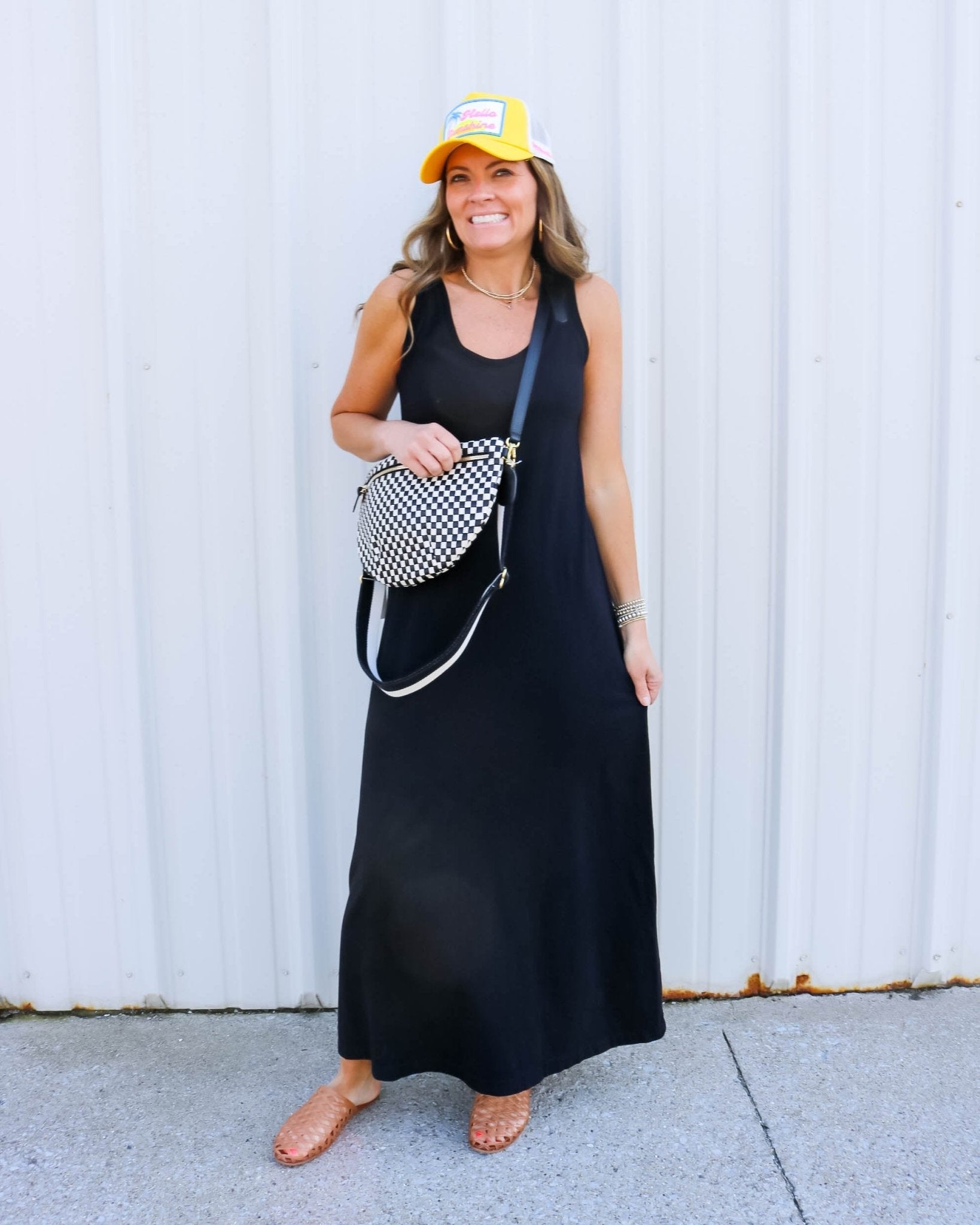 Everyday Cotton Sleeveless Scoop Neck Dress - Olive You BoutiquePERFECTWHITETEE230020D45-JASMINE