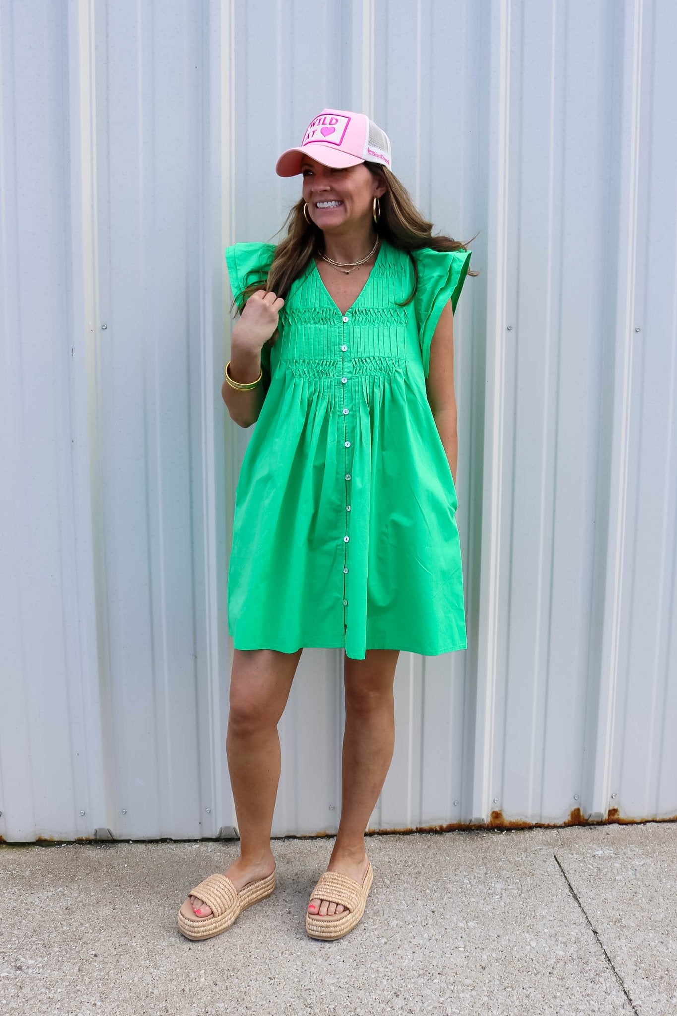Where The Green Grass Grows Dress - Olive You BoutiqueOLIVE YOU233232d30012