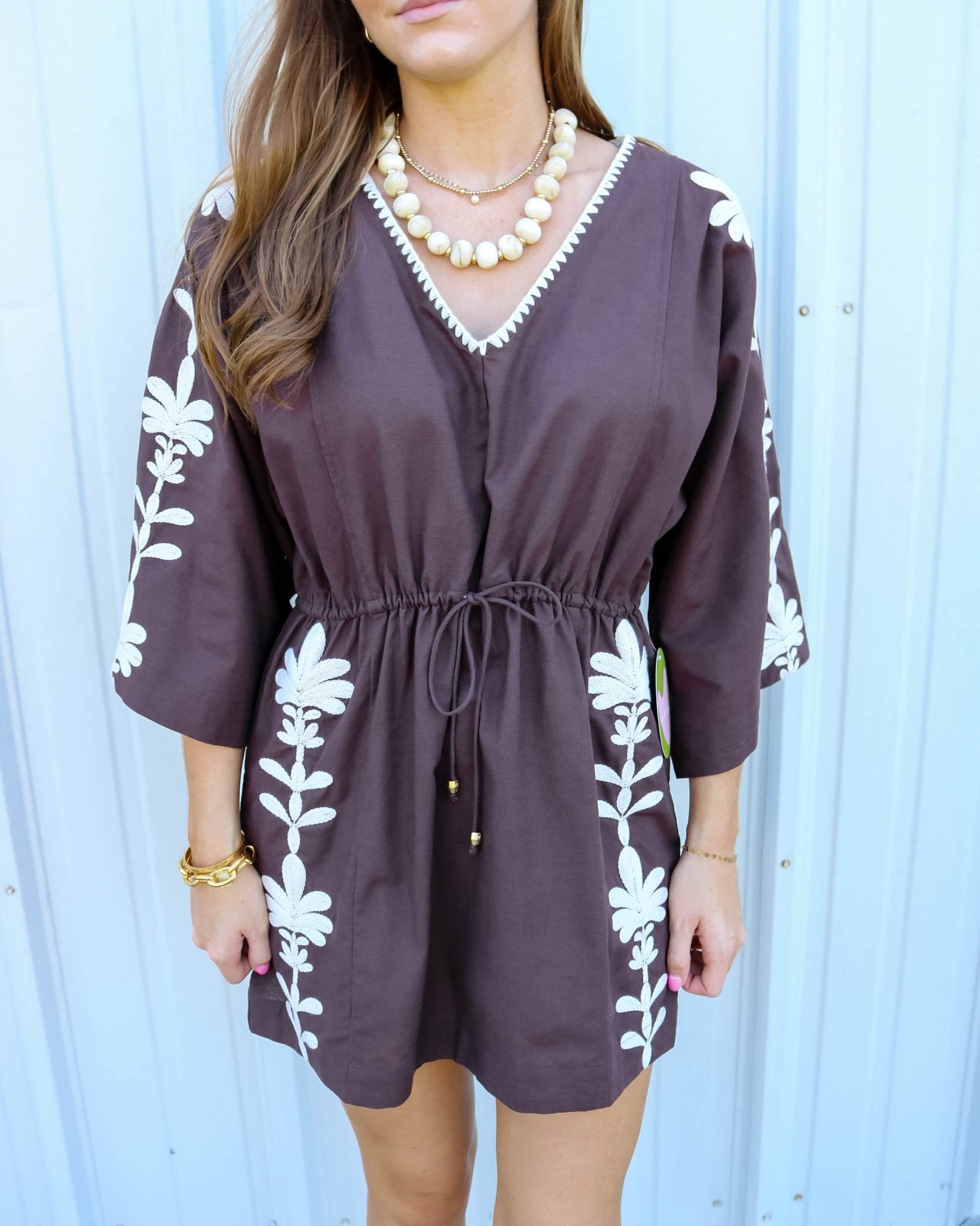 Whispering Palms Cover Up - Olive You BoutiqueZ SUPPLY230382ZD262694