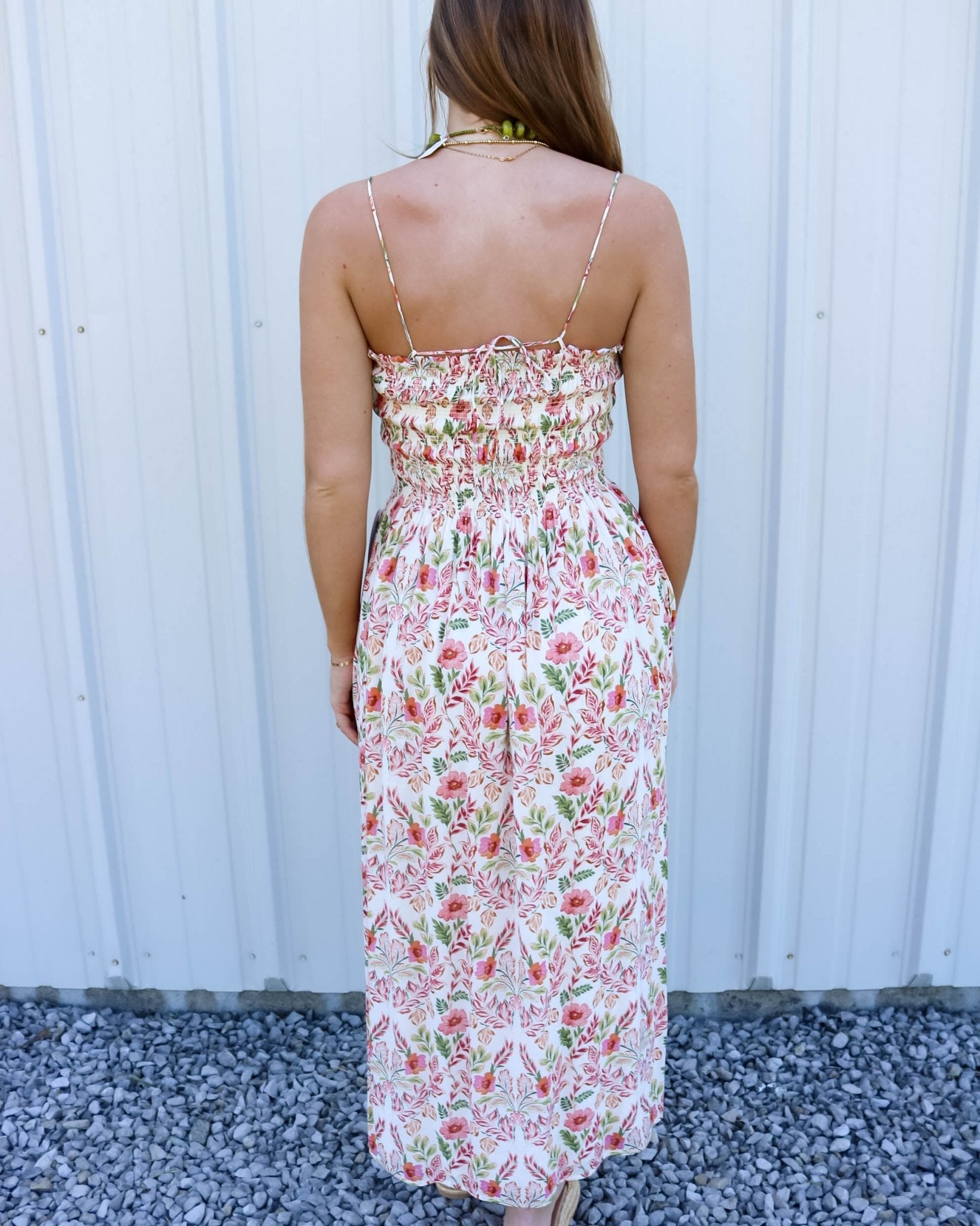 Cornelia Ami Floral Midi Dress - Olive You BoutiqueZ SUPPLY230390ZD262901
