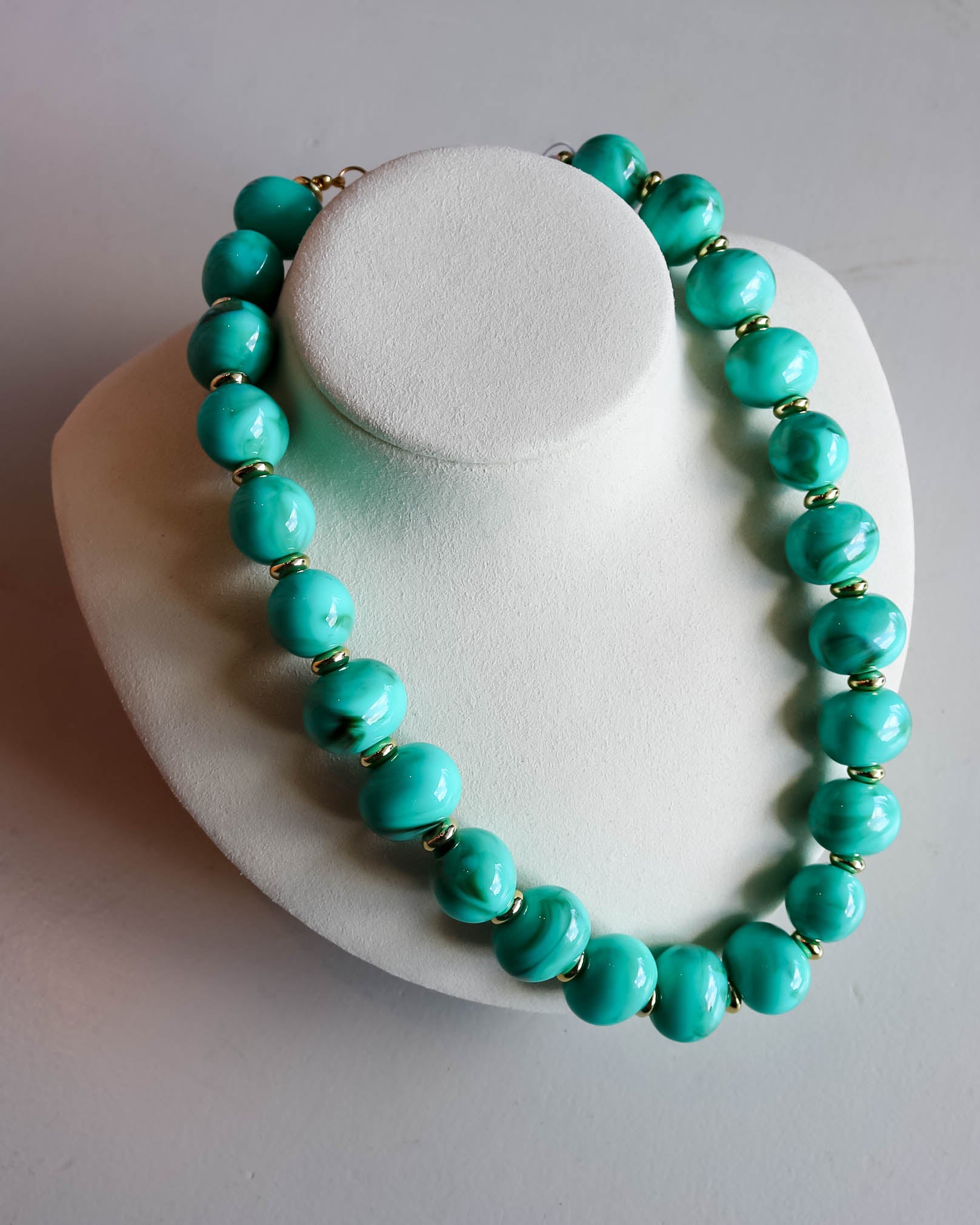 Marble Necklace - Olive You BoutiqueGemelli234494MARBLENECK-CREAM