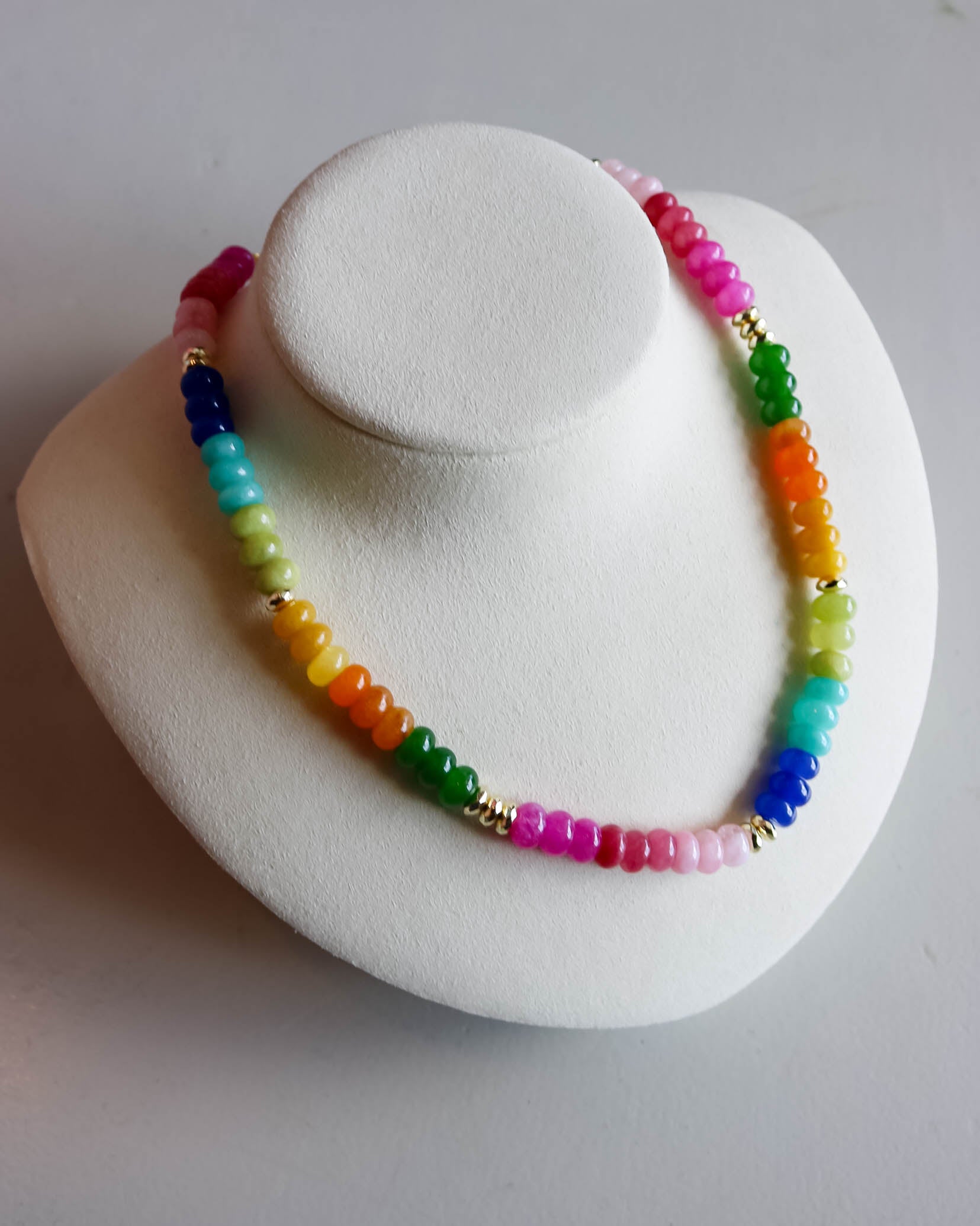 Rainbow Beaded Necklace - Olive You BoutiqueGemelli232173Kerry Necklace